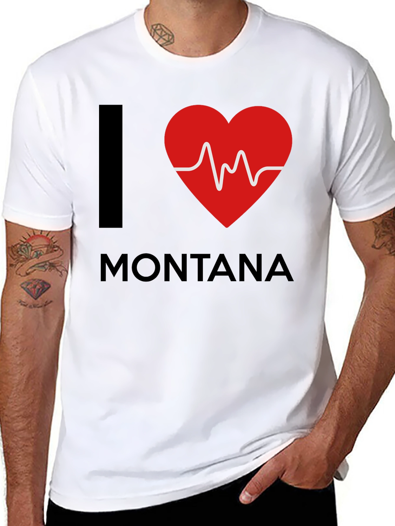 I Heart Montana Graphic Tee