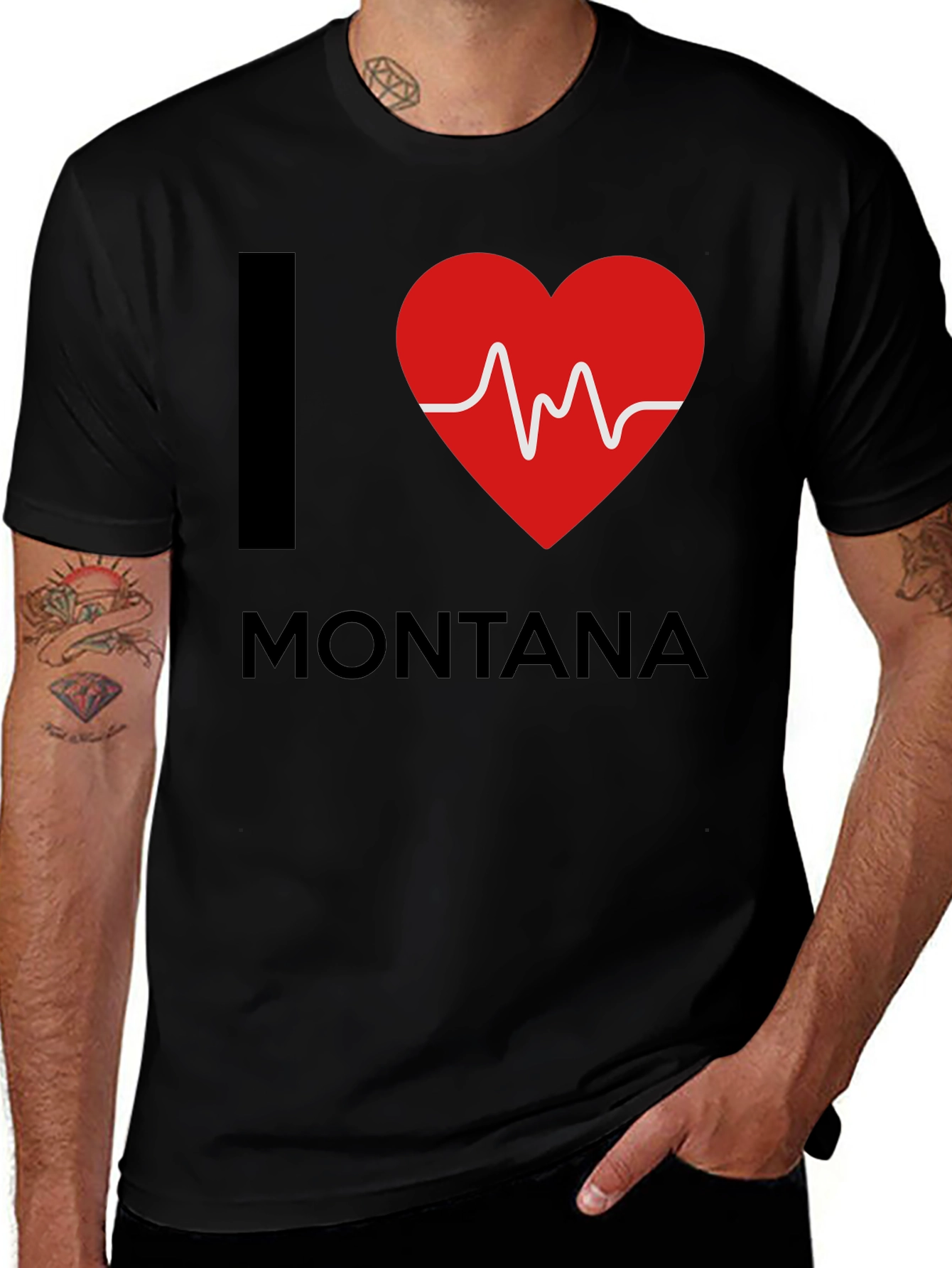 I Heart Montana Graphic Tee