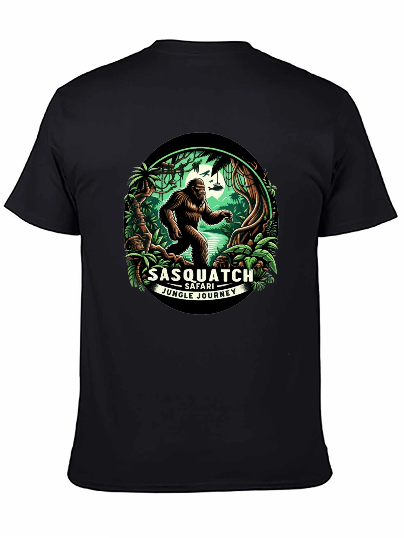 Sasquatch Safari T-Shirt - Jungle Adventure Tee