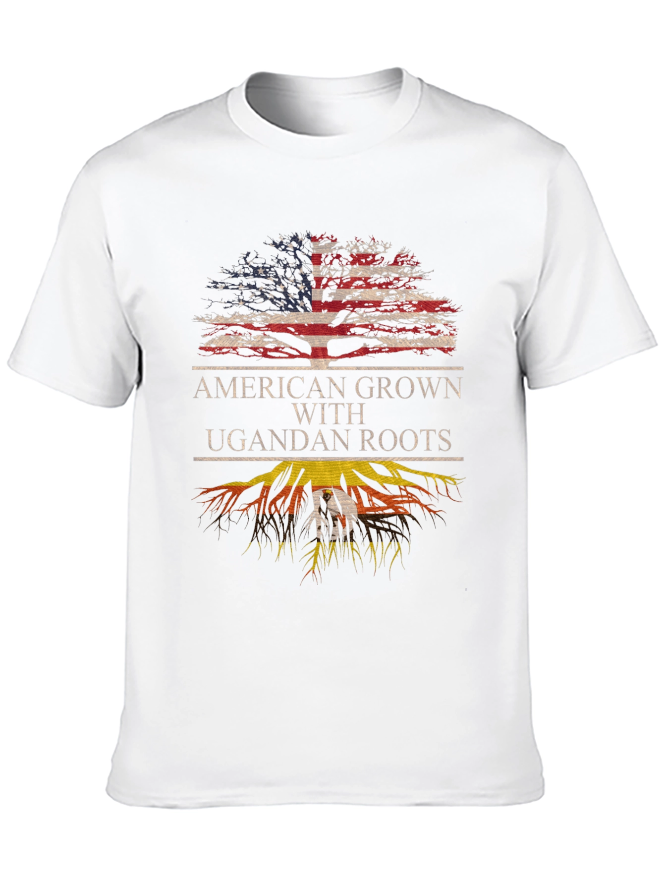 American Grown Ugandan Roots T-Shirt