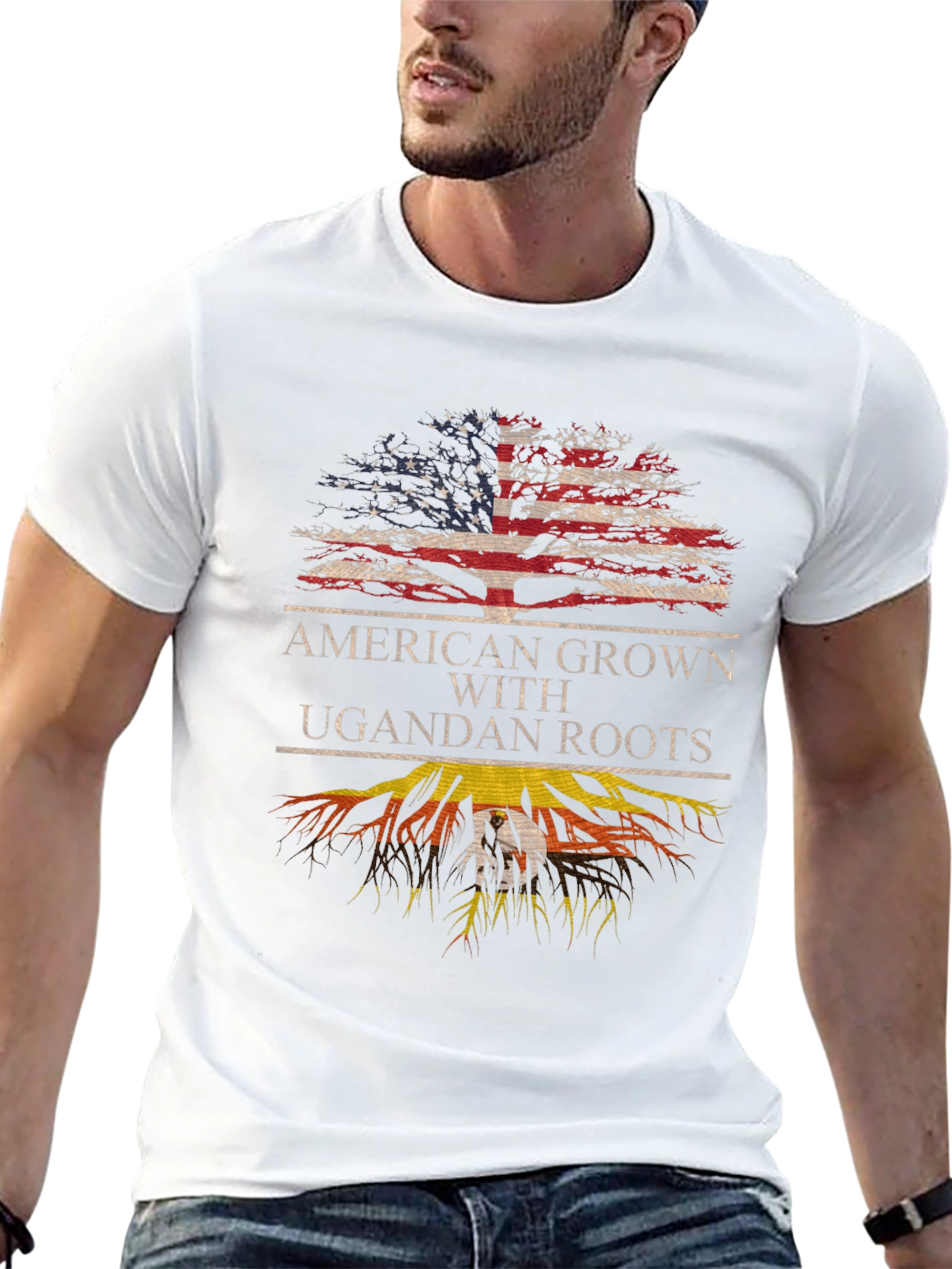 American Grown Ugandan Roots T-Shirt