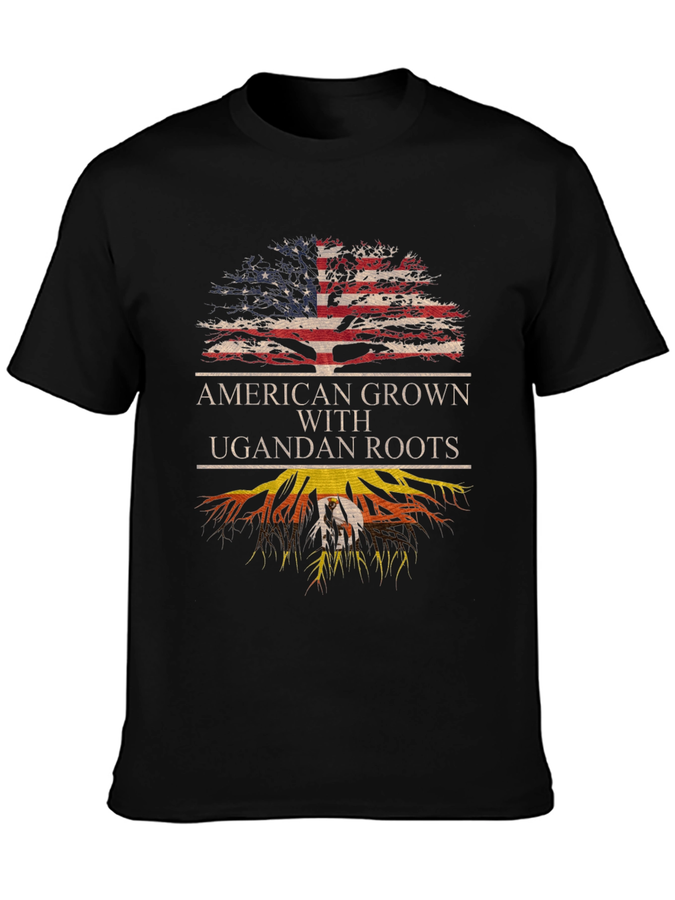 American Grown Ugandan Roots T-Shirt