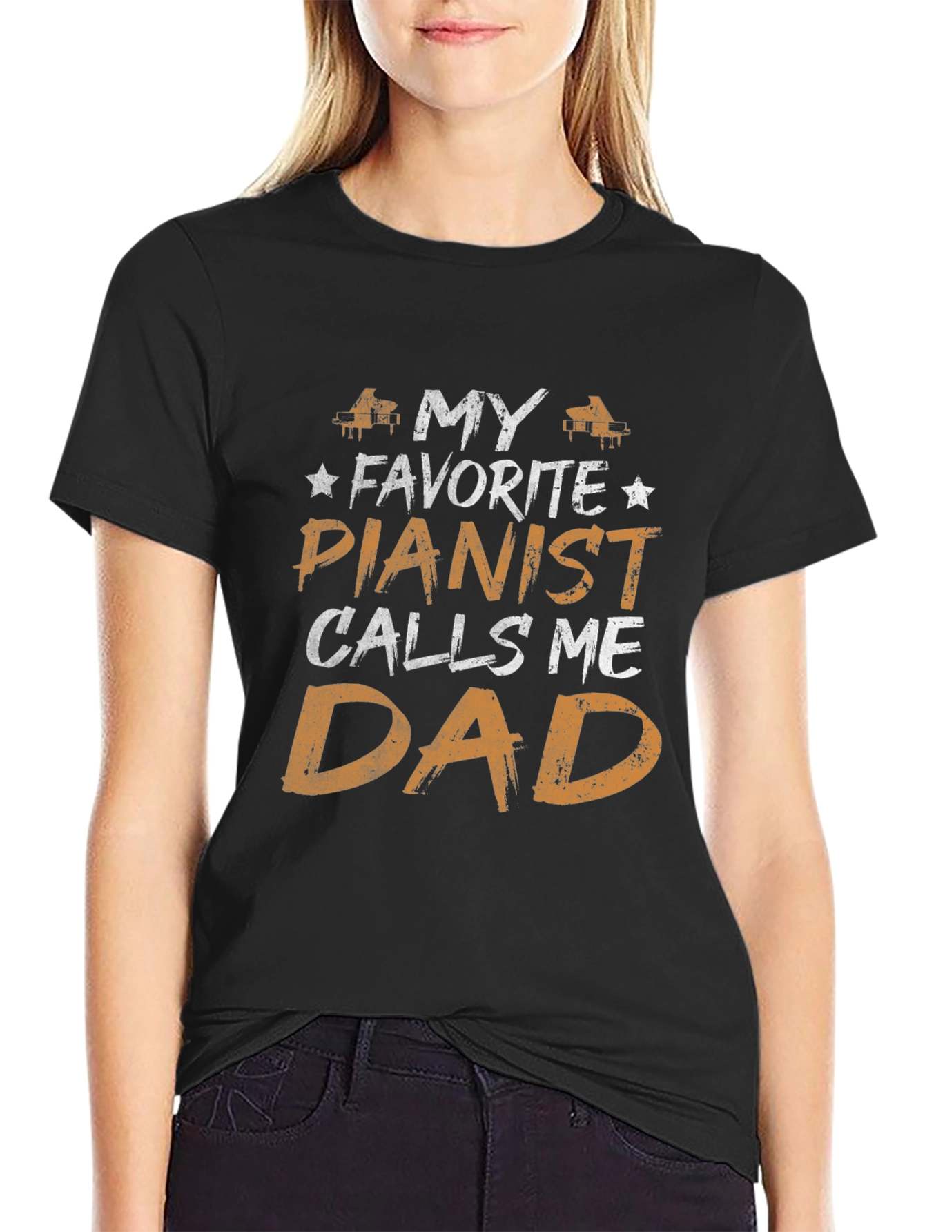 My Favorite Pianist Calls Me Dad T-Shirt