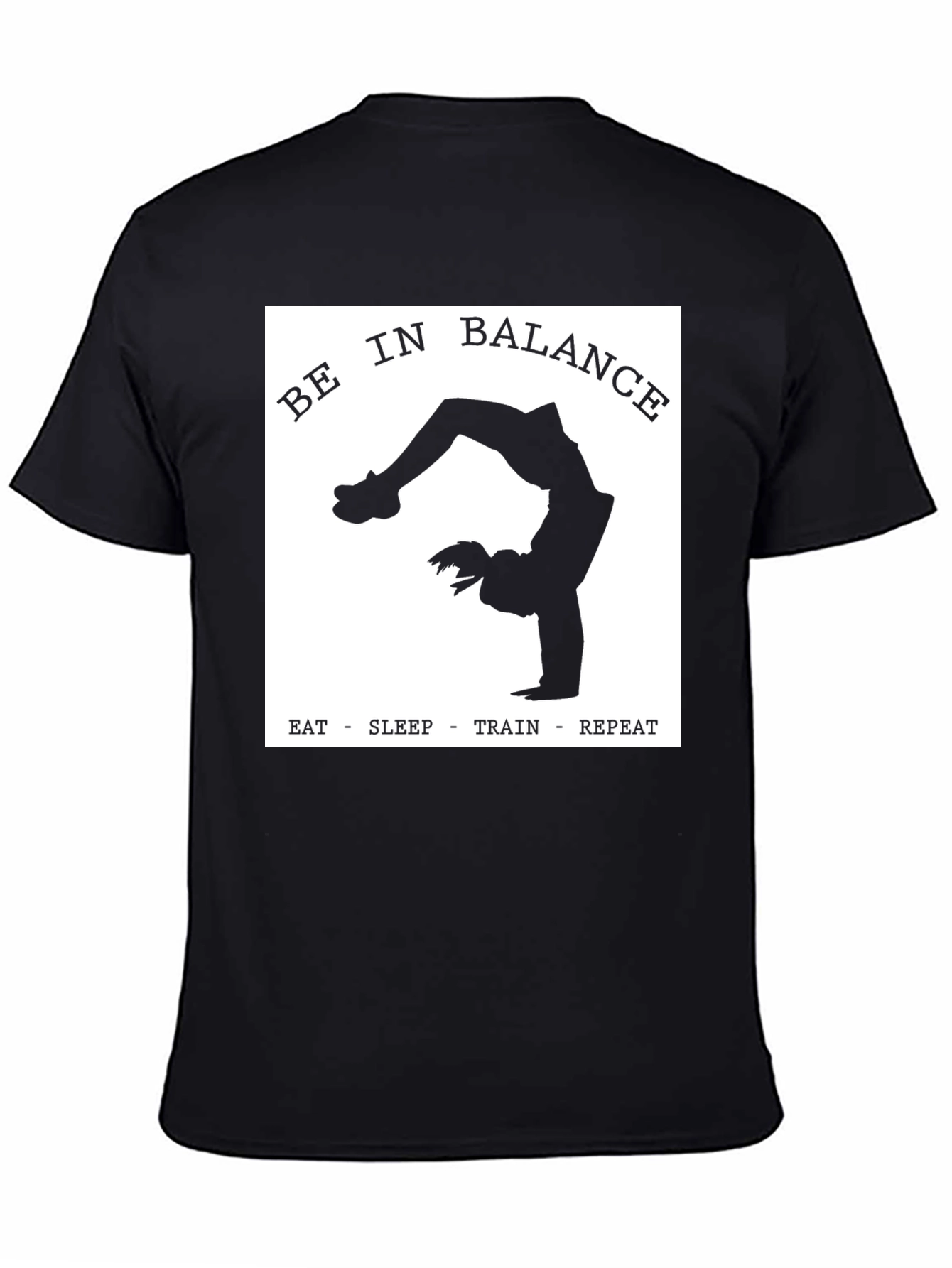 Be In Balance T-Shirt - Yoga Workout Tee