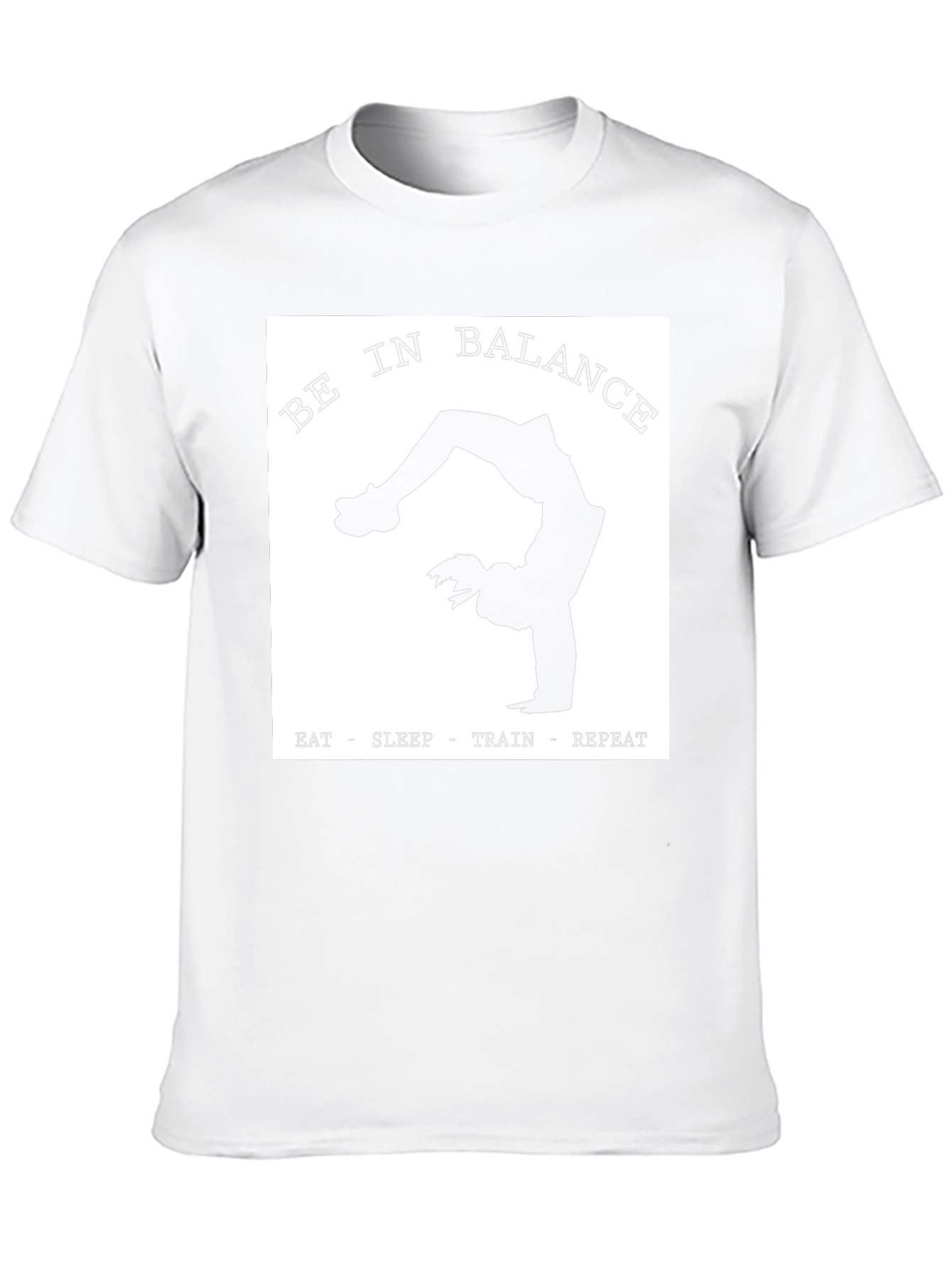 Be In Balance T-Shirt - Yoga Workout Tee
