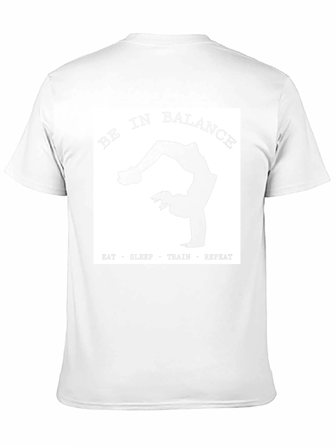 Be In Balance T-Shirt - Yoga Workout Tee