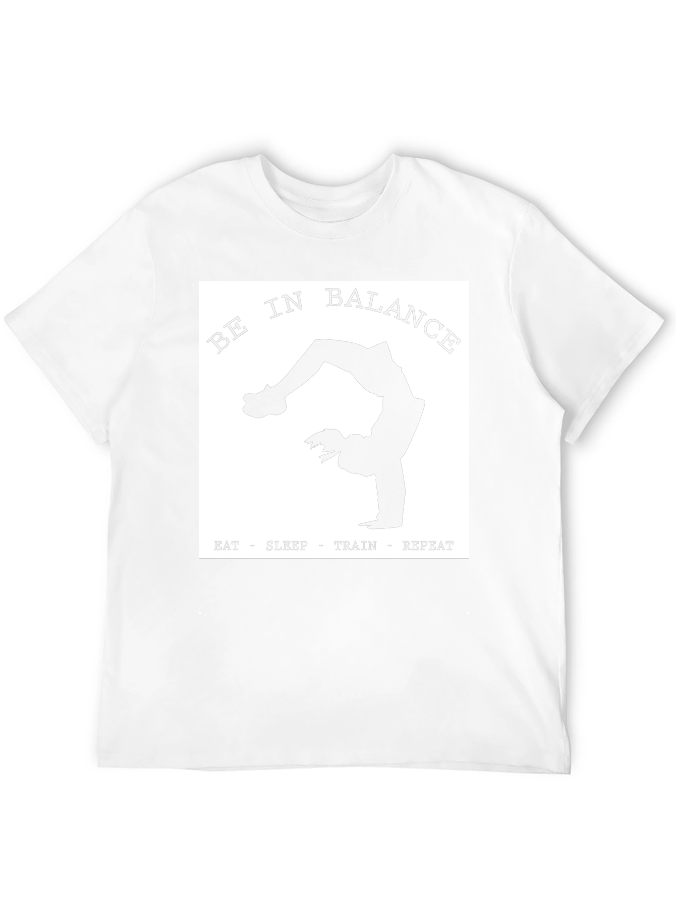 Be In Balance T-Shirt - Yoga Workout Tee