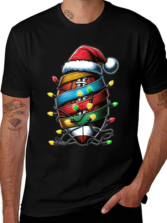Festive Football Christmas T-Shirt