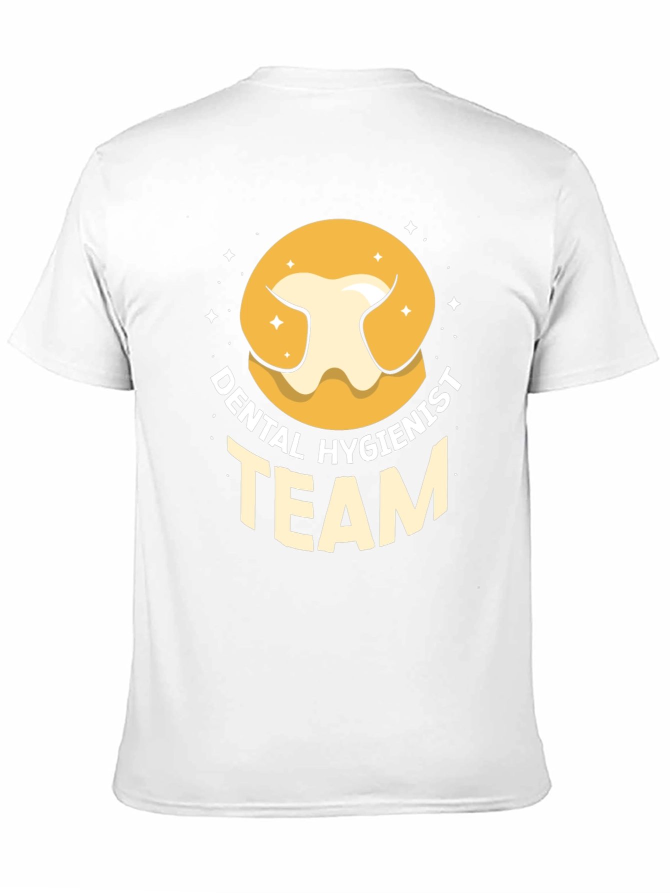 Dental Hygienist Team T-Shirt - Black Cotton Tee