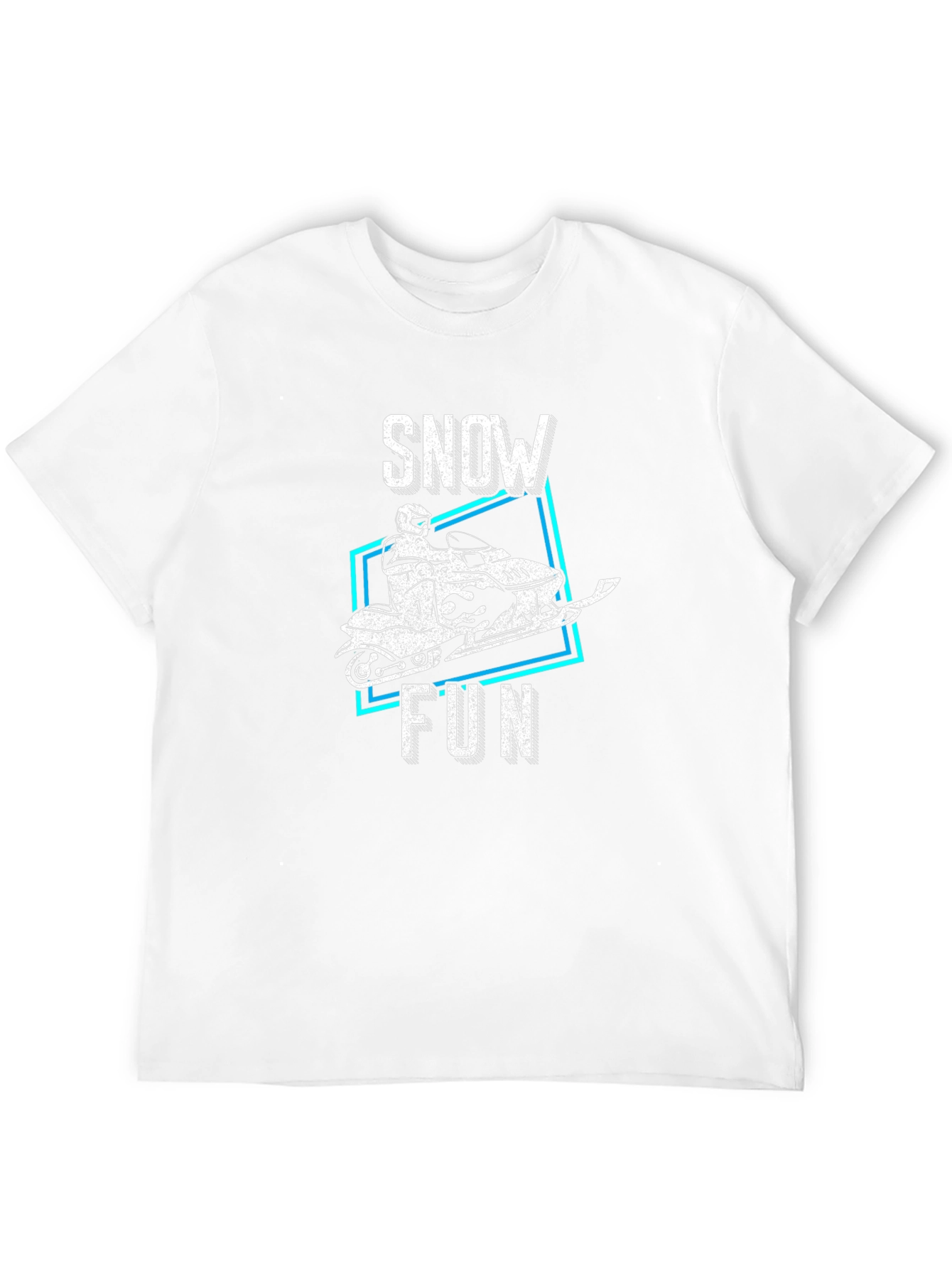 Snow Fun Graphic Tee - Black