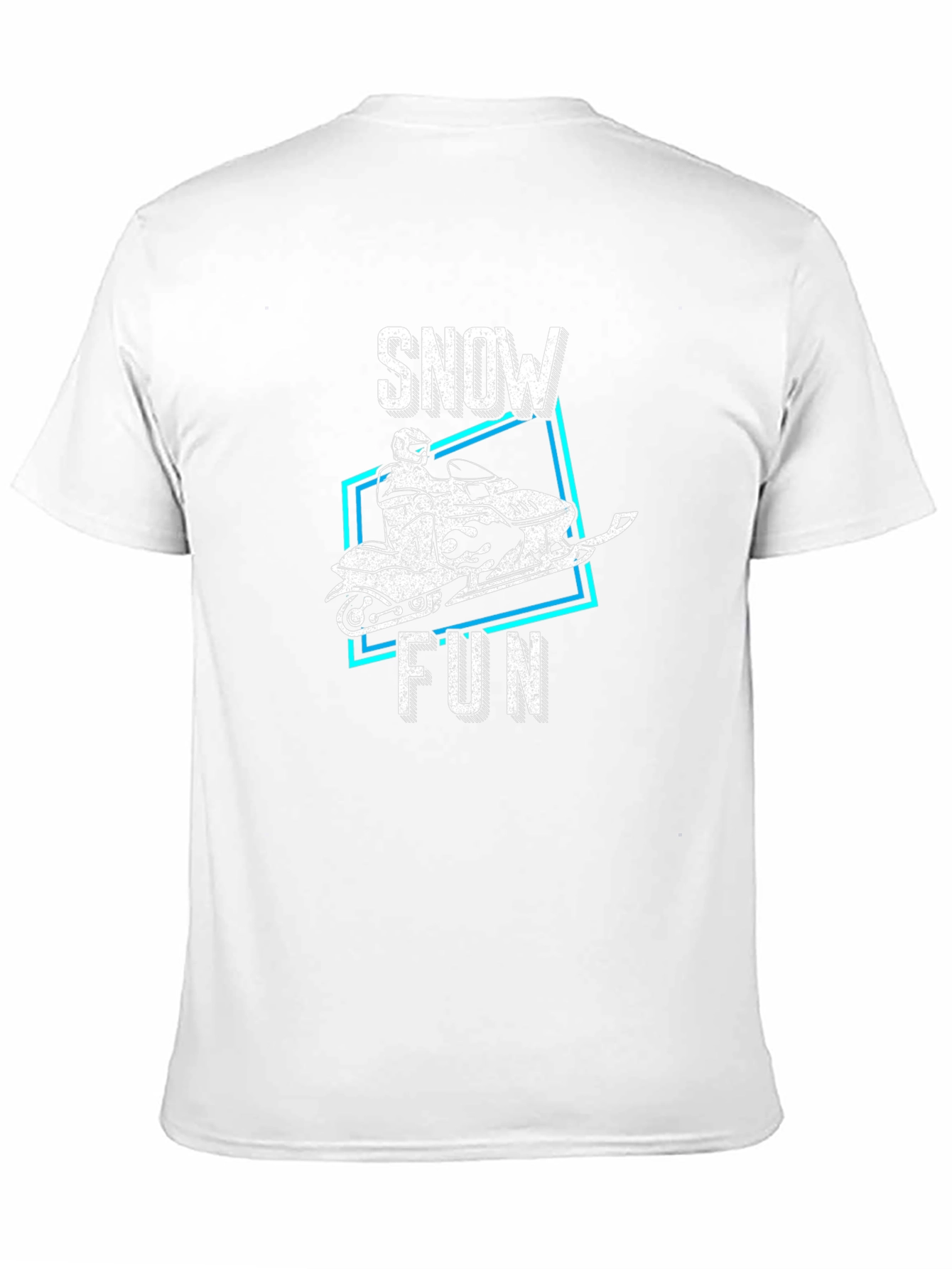 Snow Fun Graphic Tee - Black
