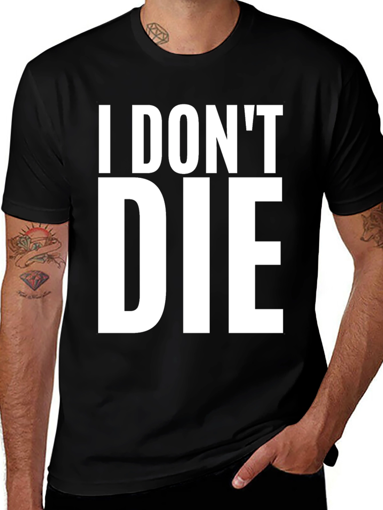 I Dont Die Graphic T-Shirt