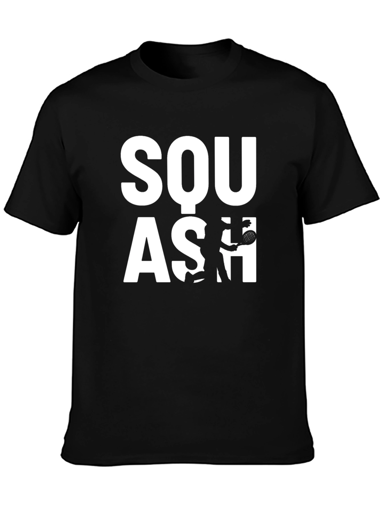 Squash Player Graphic T-Shirt