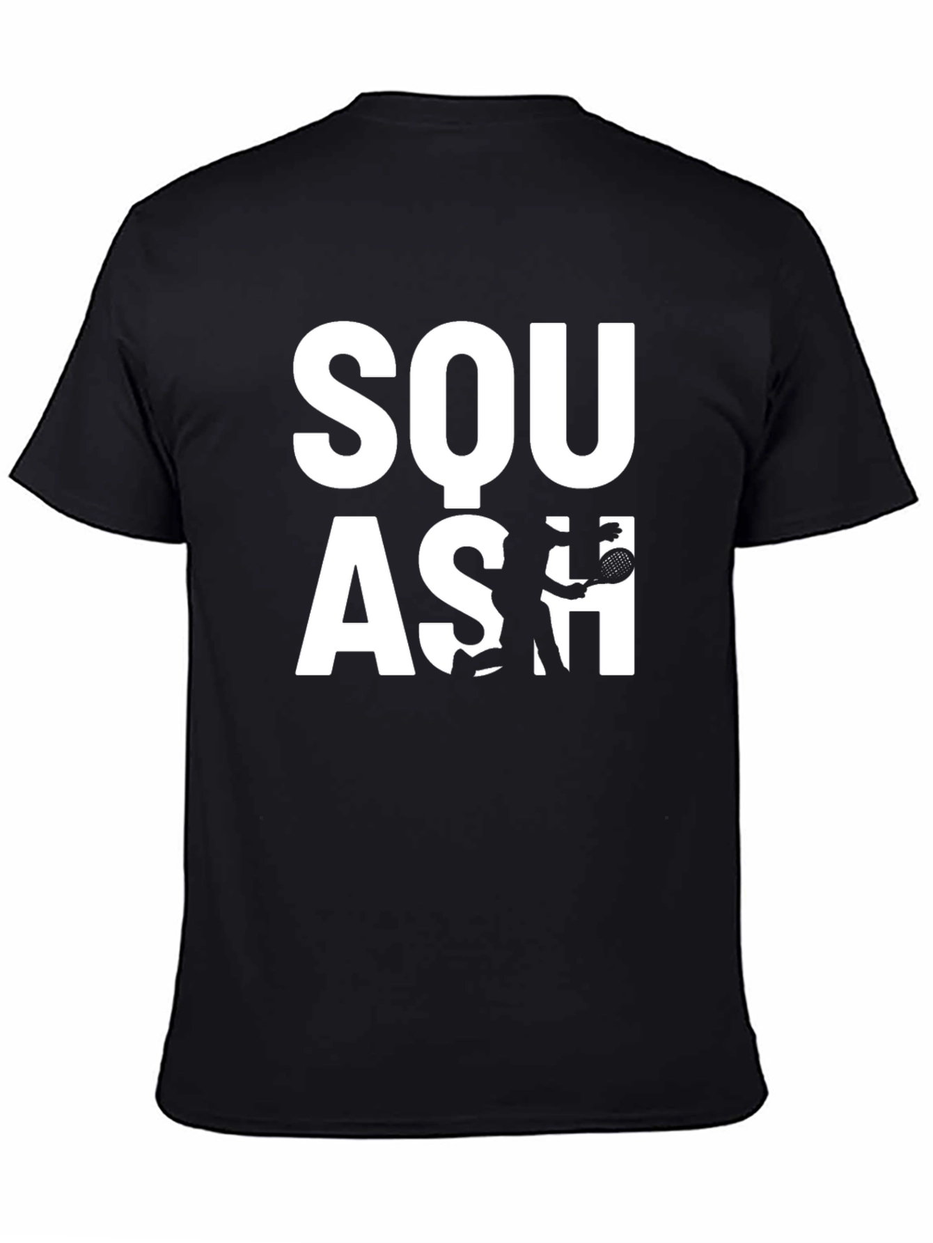 Squash Player Graphic T-Shirt
