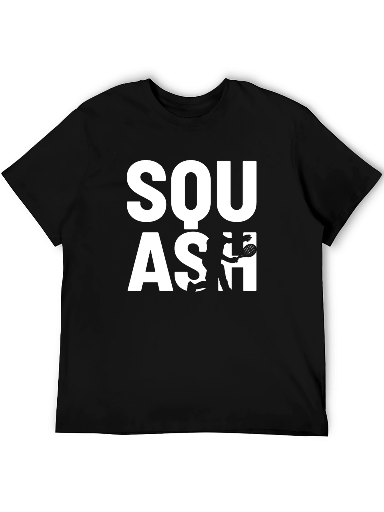 Squash Player Graphic T-Shirt