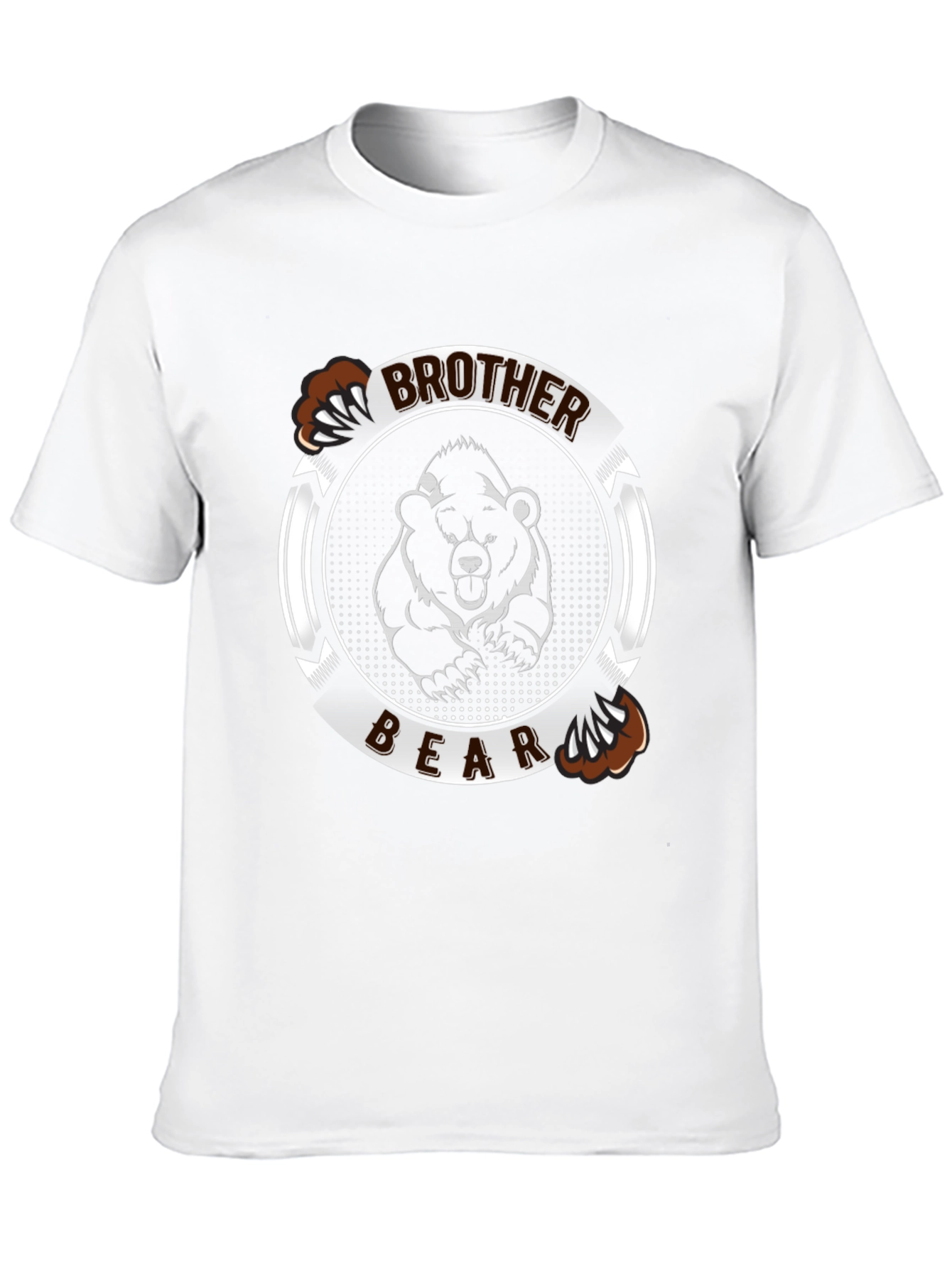 Brother Bear Graphic T-Shirt - Mens Black Tee