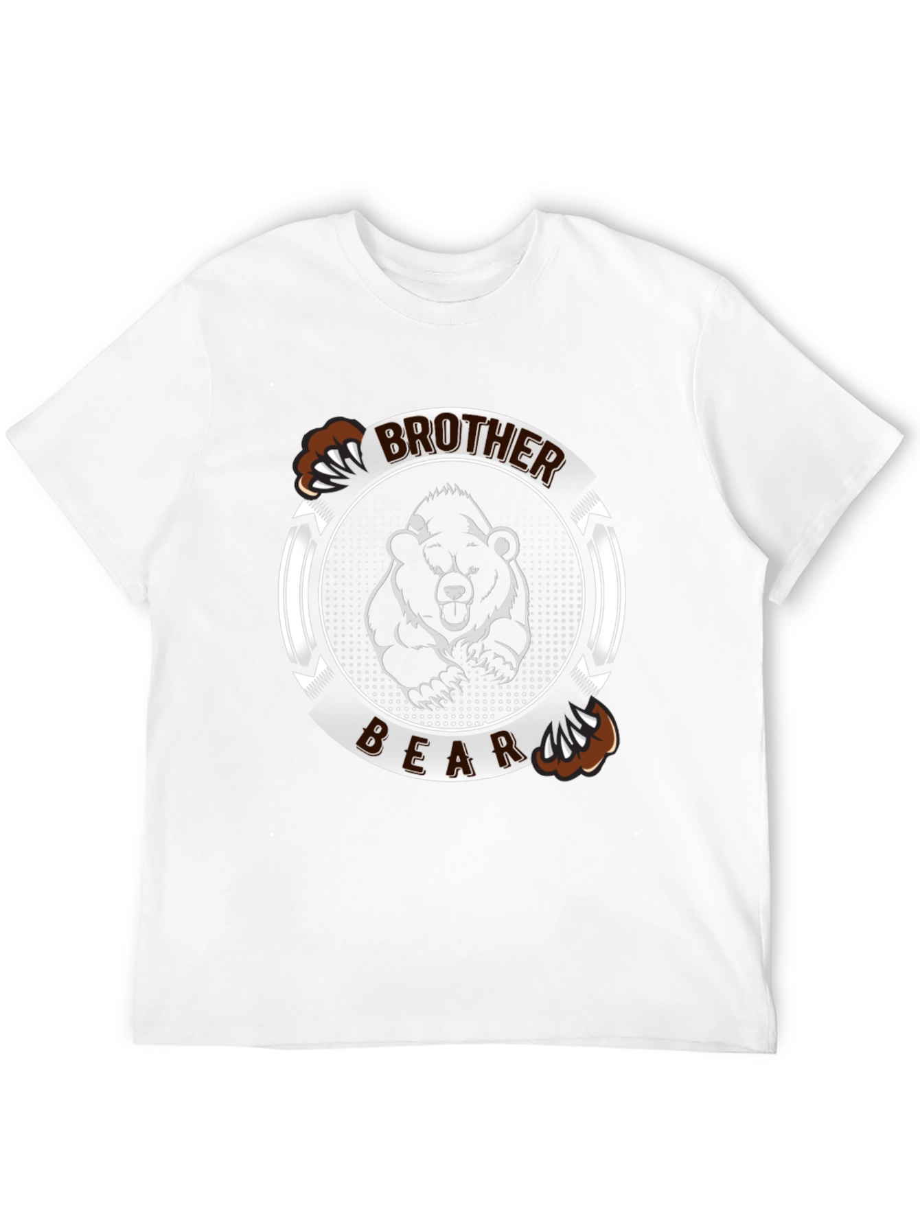 Brother Bear Graphic T-Shirt - Mens Black Tee