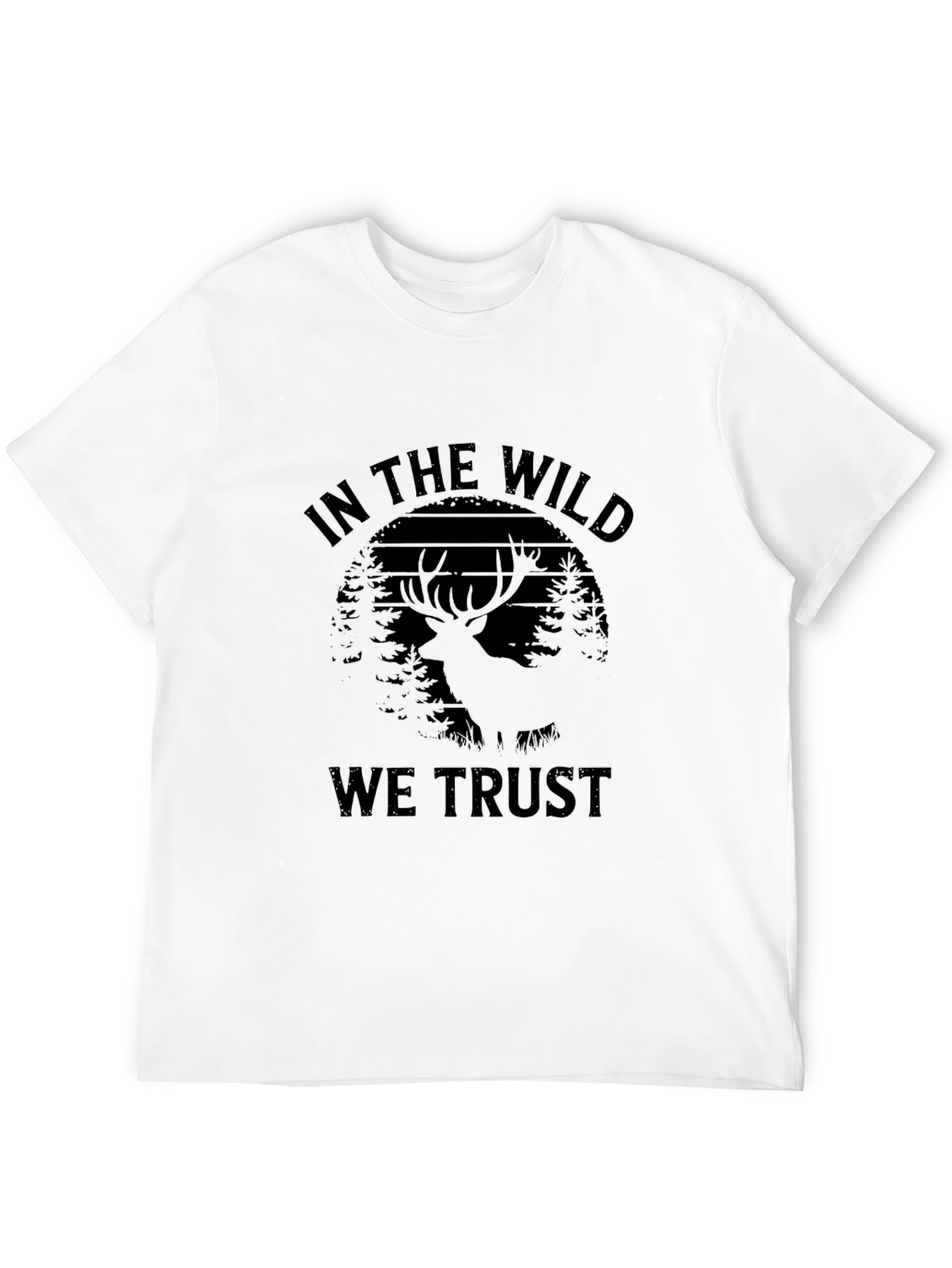 In the Wild We Trust Graphic Tee