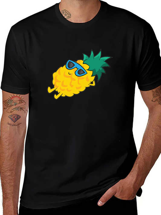 Cool Pineapple Graphic T-Shirt