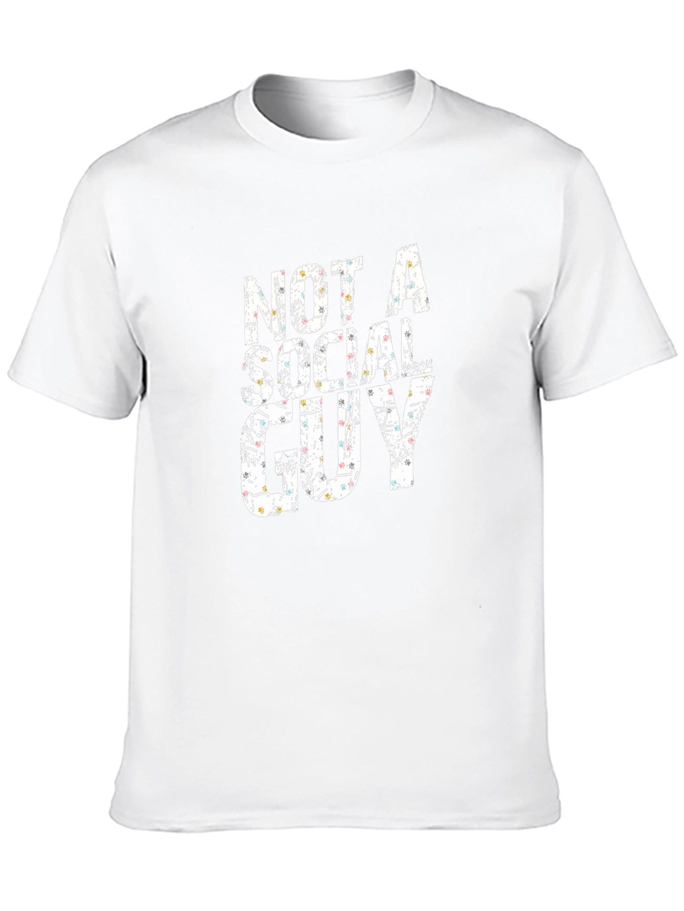 Not a Social Guy Graphic T-Shirt