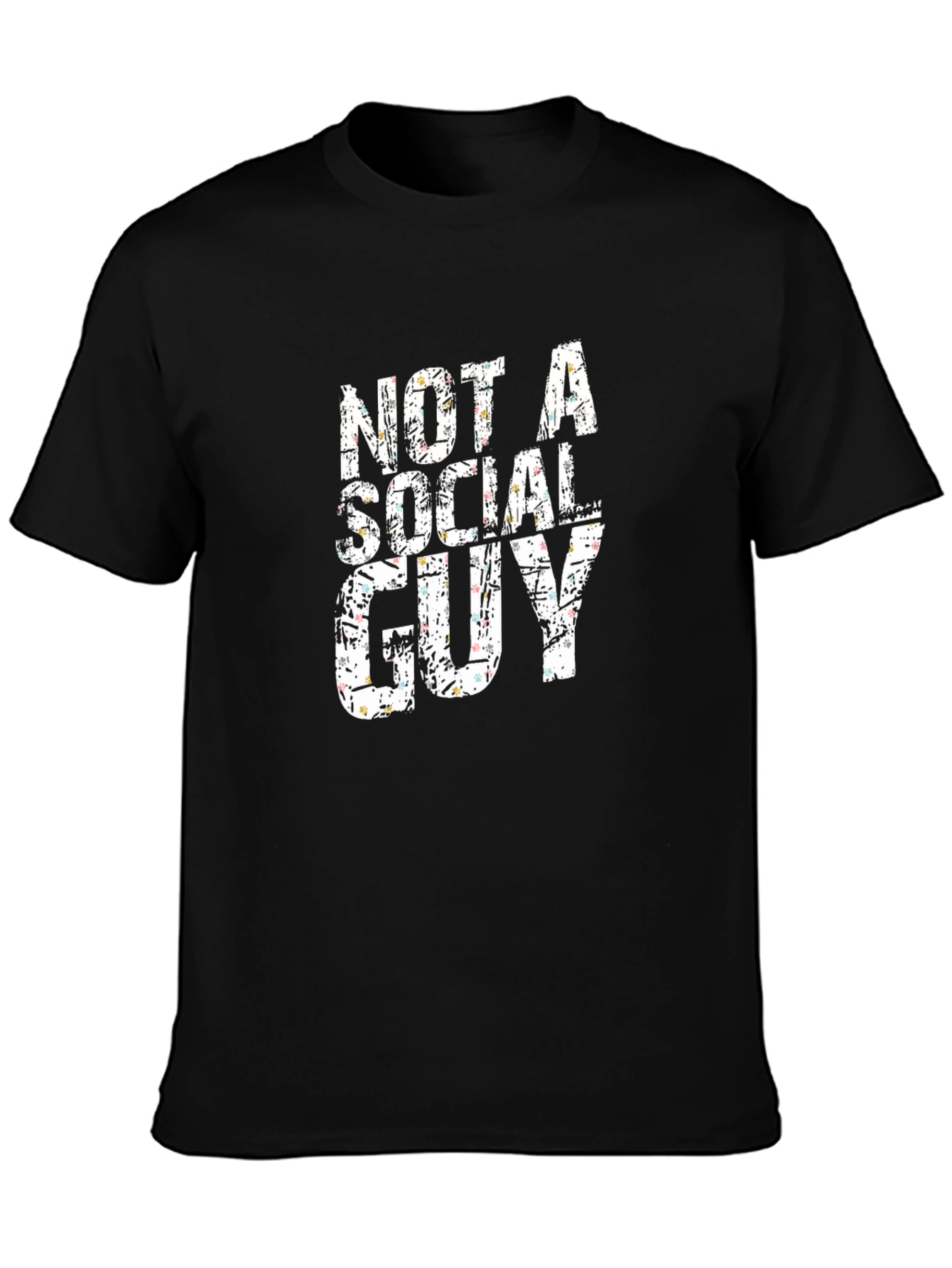 Not a Social Guy Graphic T-Shirt