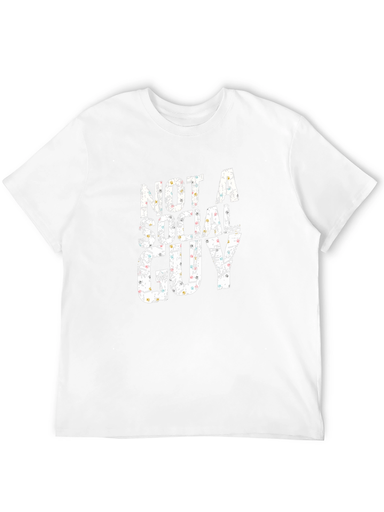 Not a Social Guy Graphic T-Shirt