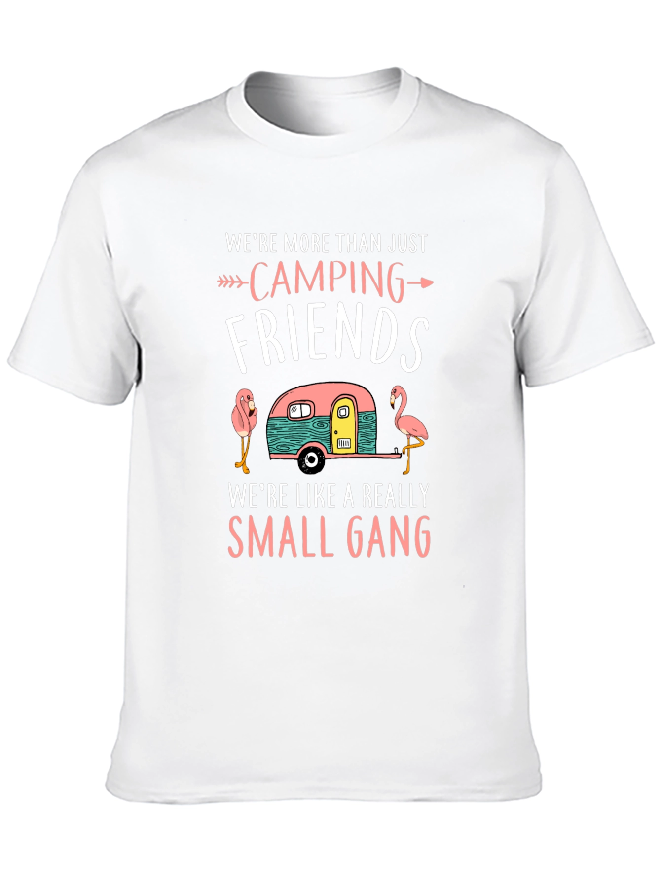 Camping Friends Graphic Tee