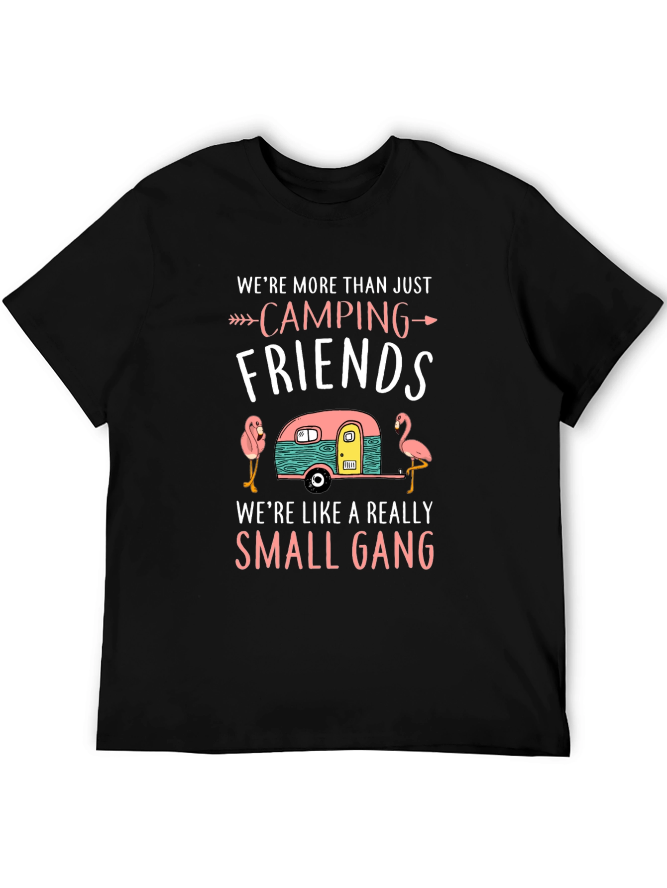 Camping Friends Graphic Tee