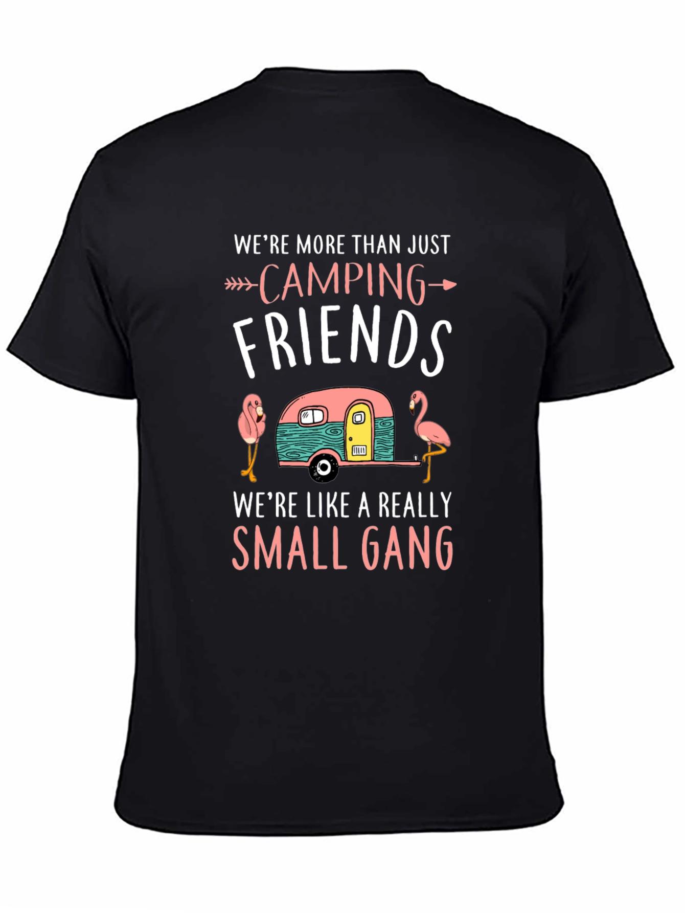 Camping Friends Graphic Tee