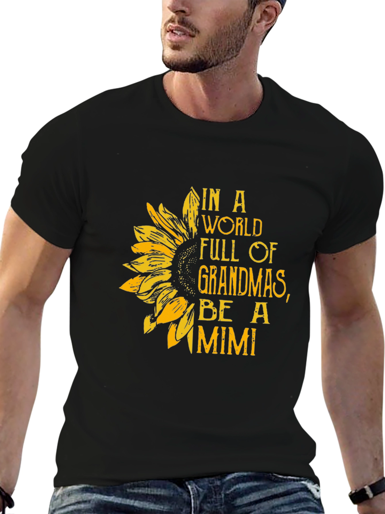 Sunflower Mimi T-Shirt - Grandma Gift