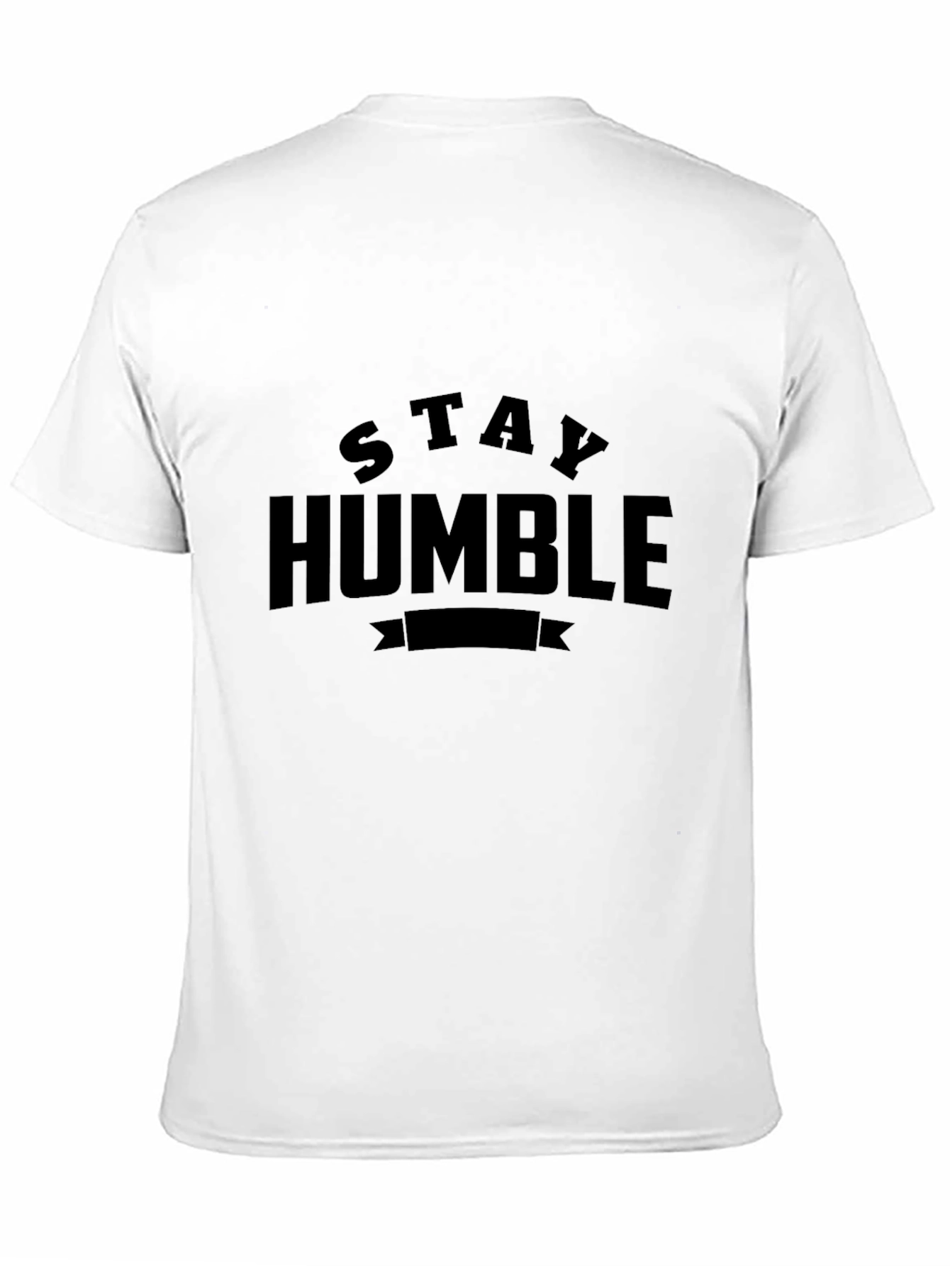 Stay Humble Black Graphic Tee