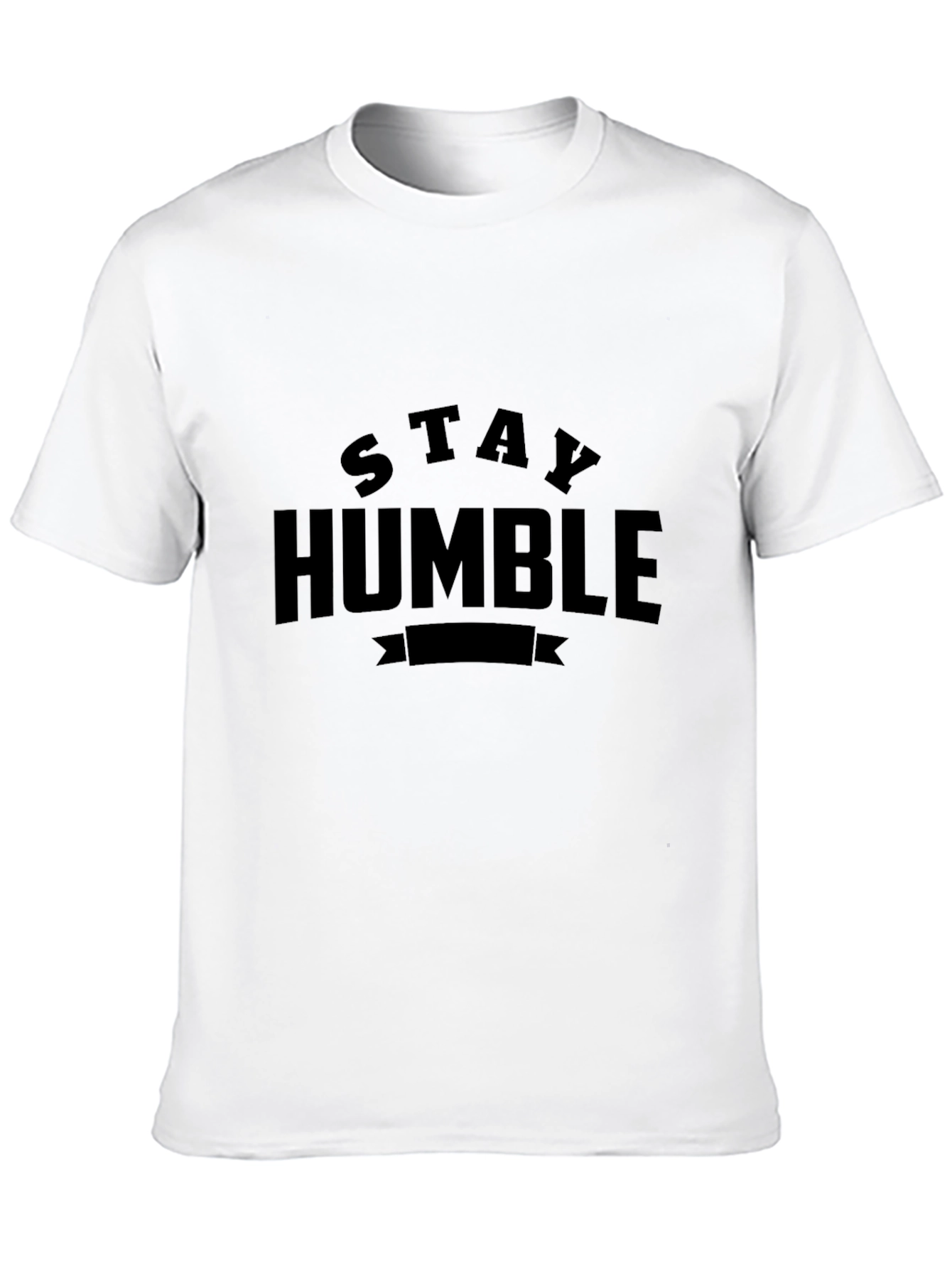 Stay Humble Black Graphic Tee