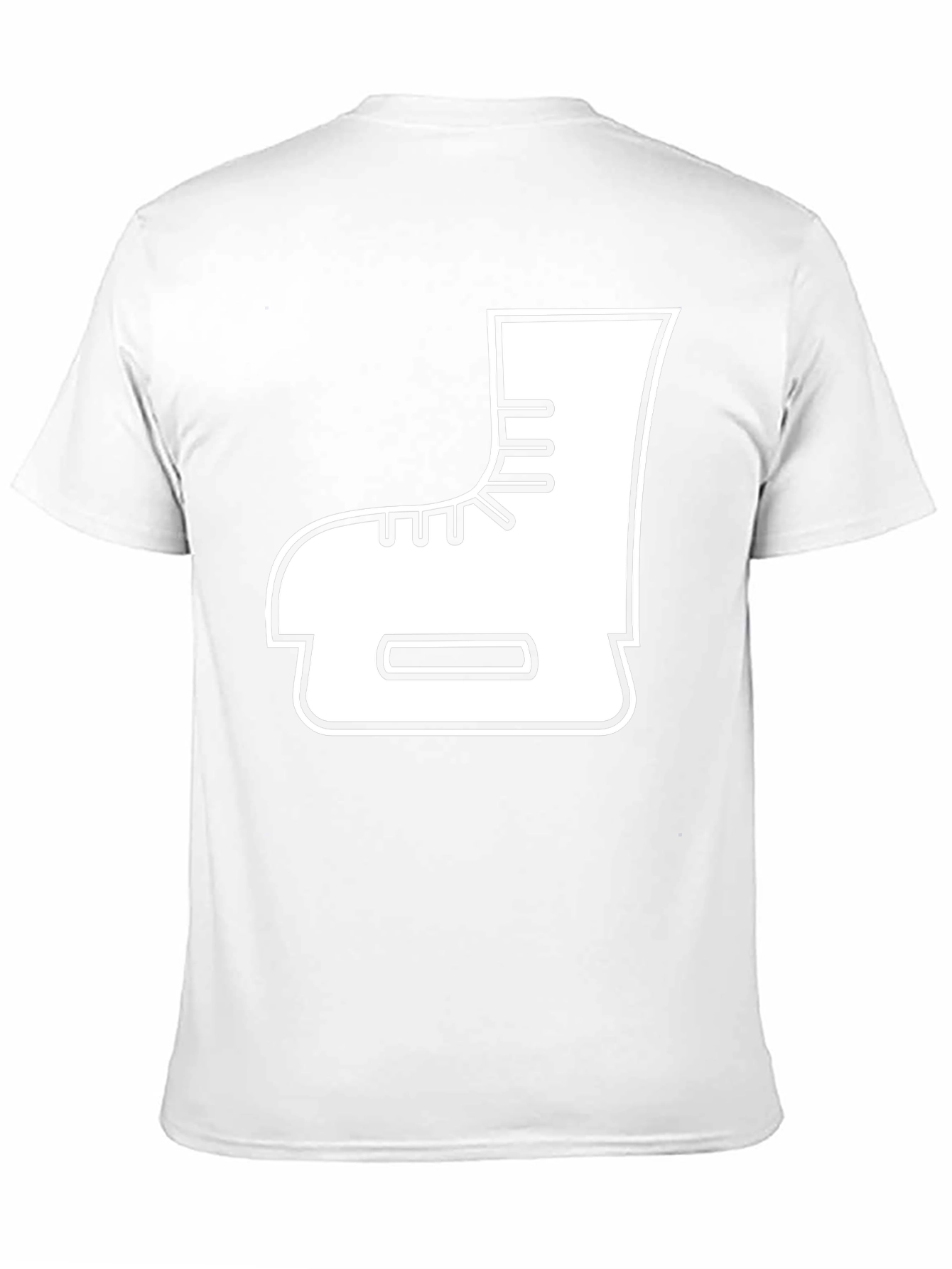 Ice Skate Graphic Tee - Stylish Black Shirt