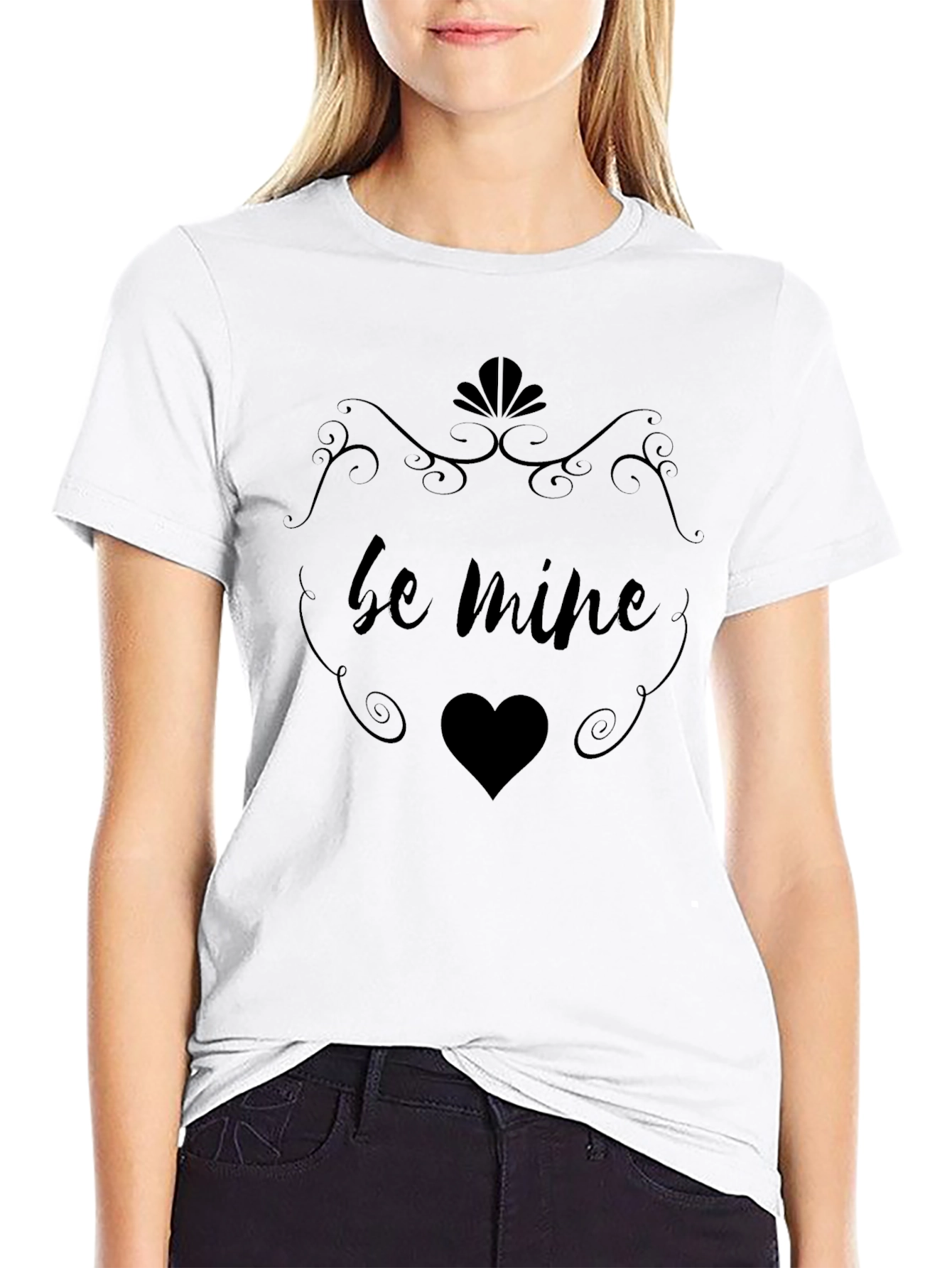 Be Mine Graphic Tee - Valentines Day Shirt