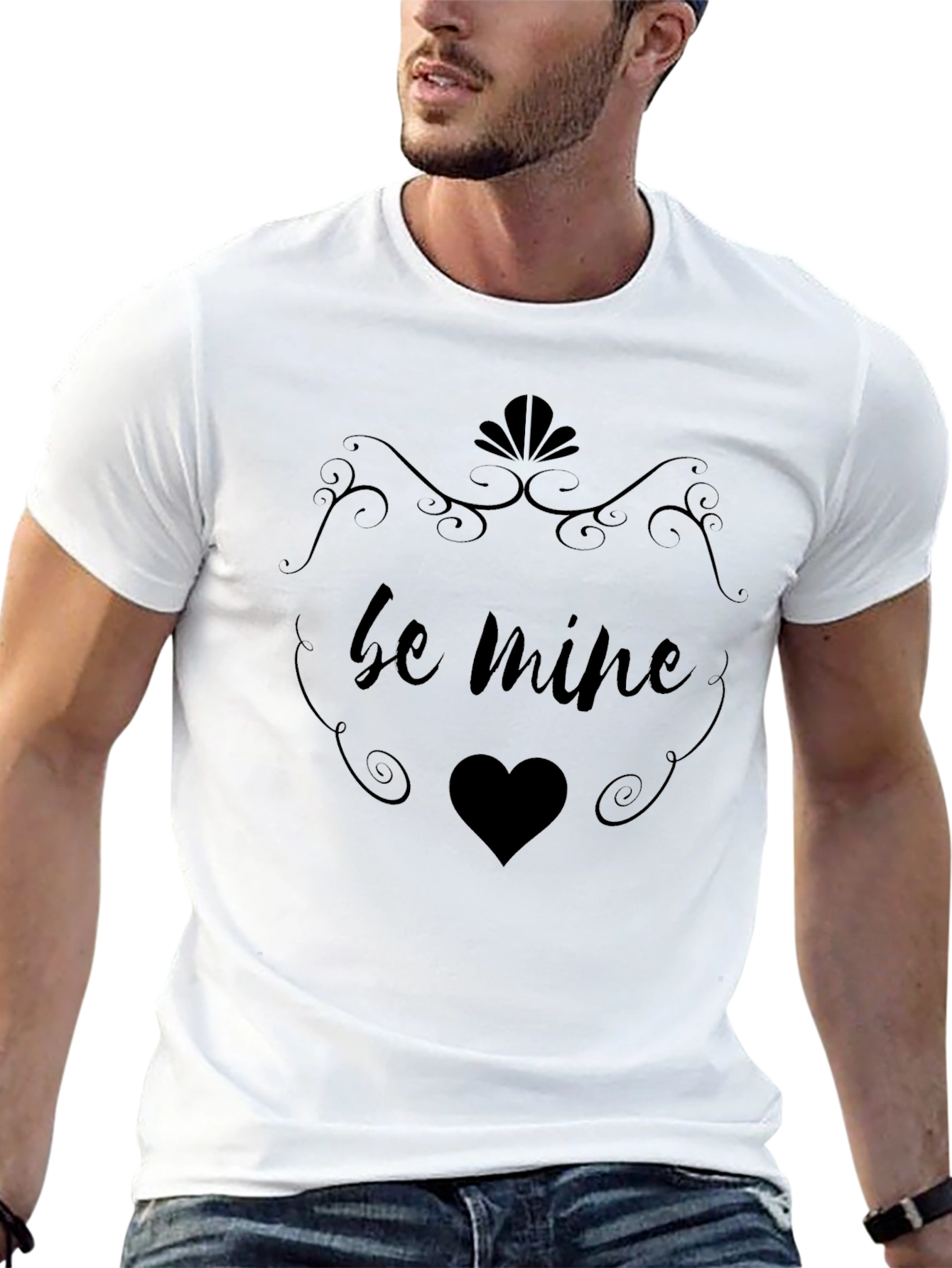 Be Mine Graphic Tee - Valentines Day Shirt