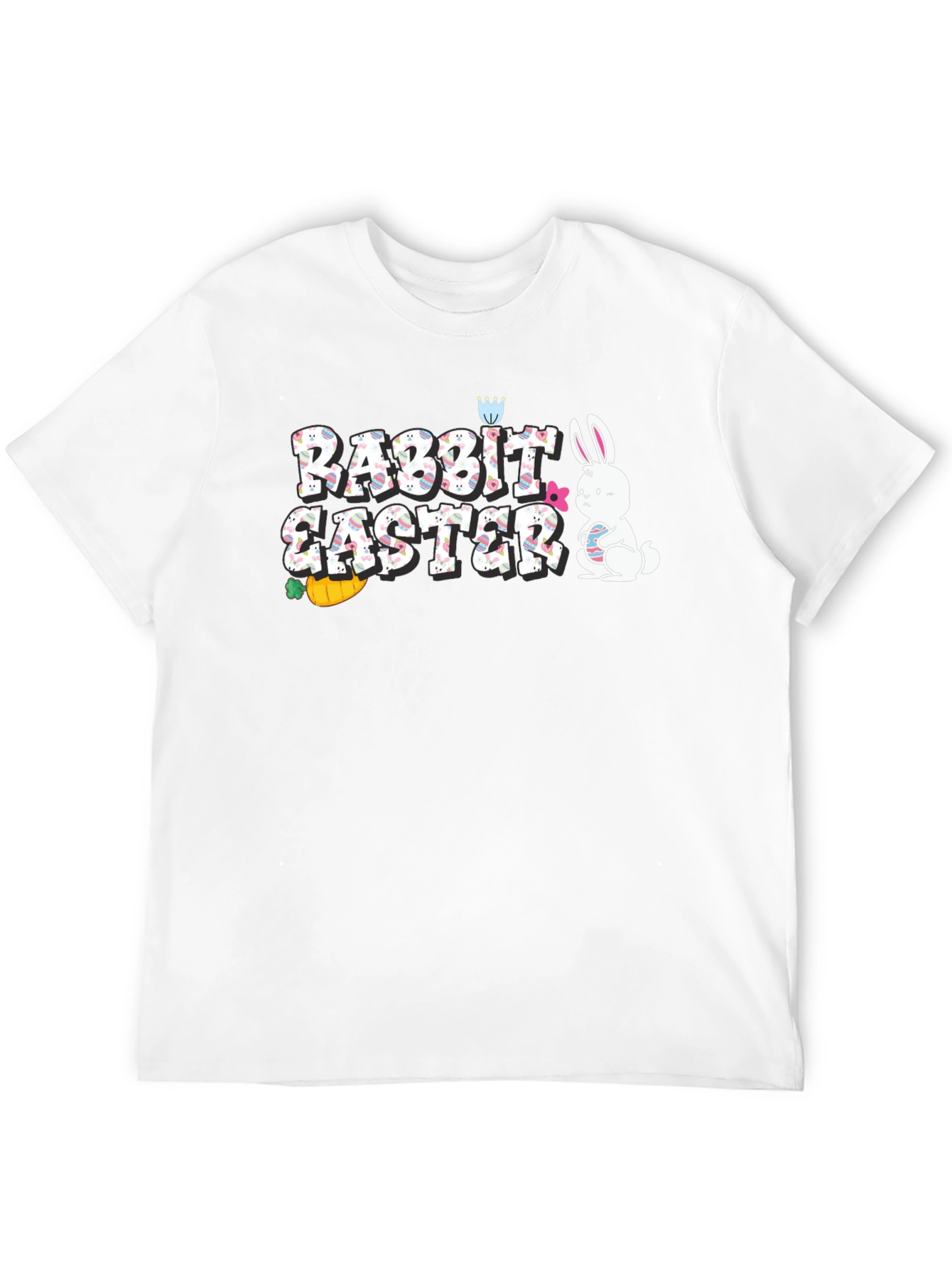 Rabbit Easter Graphic T-Shirt