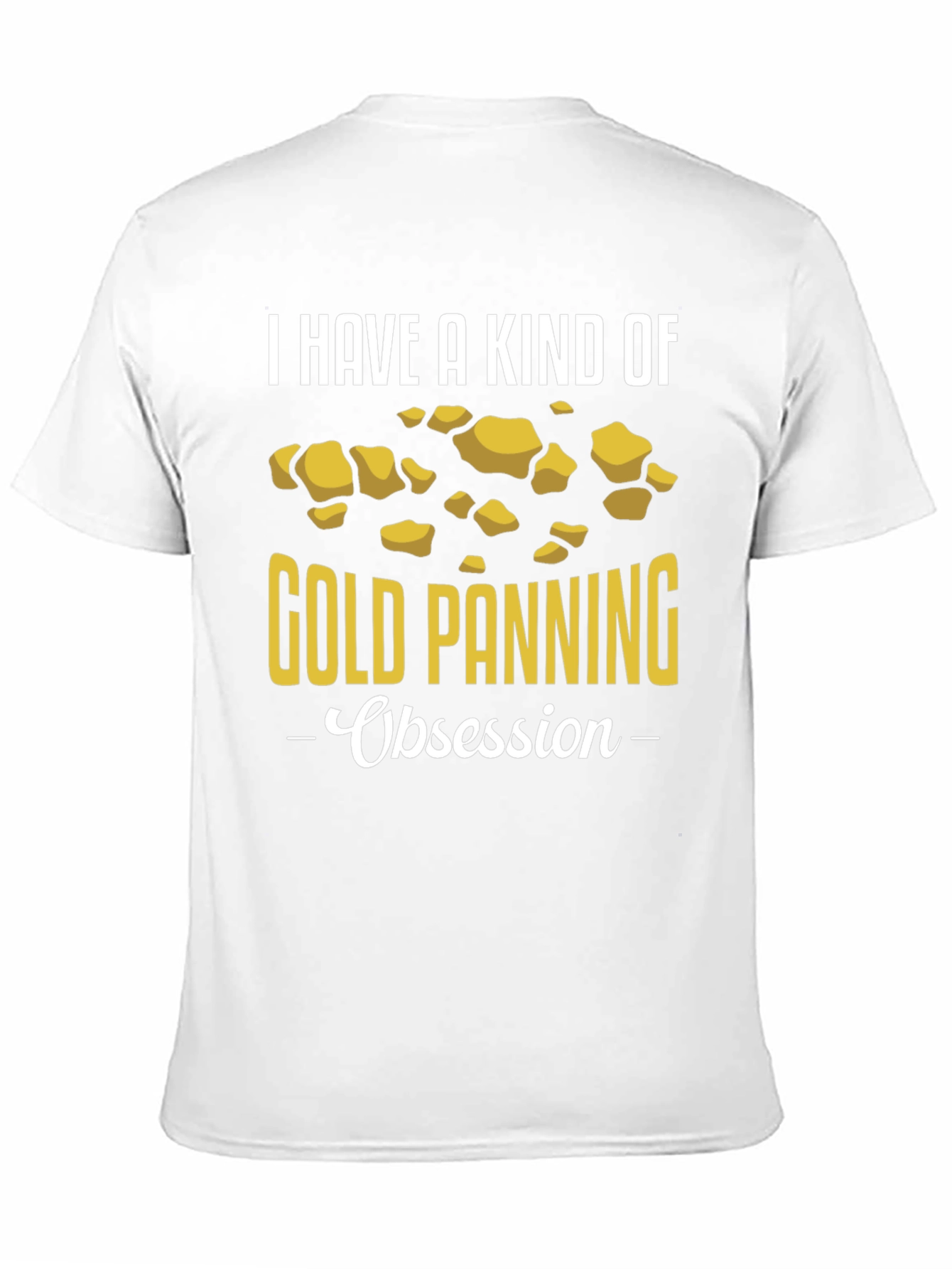 Gold Panning Obsession T-Shirt - Black