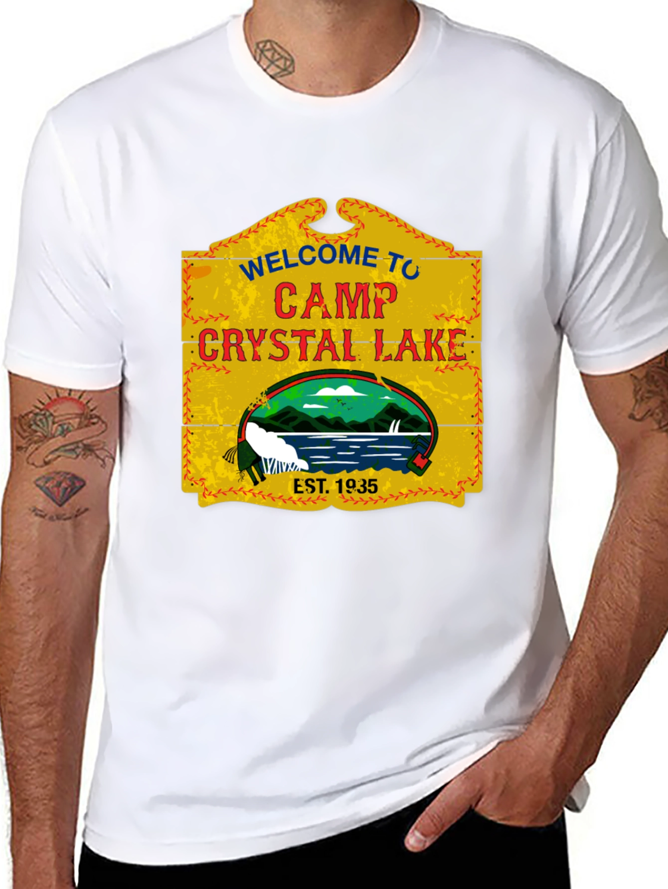 Camp Crystal Lake T-Shirt - Friday the 13th Inspired
