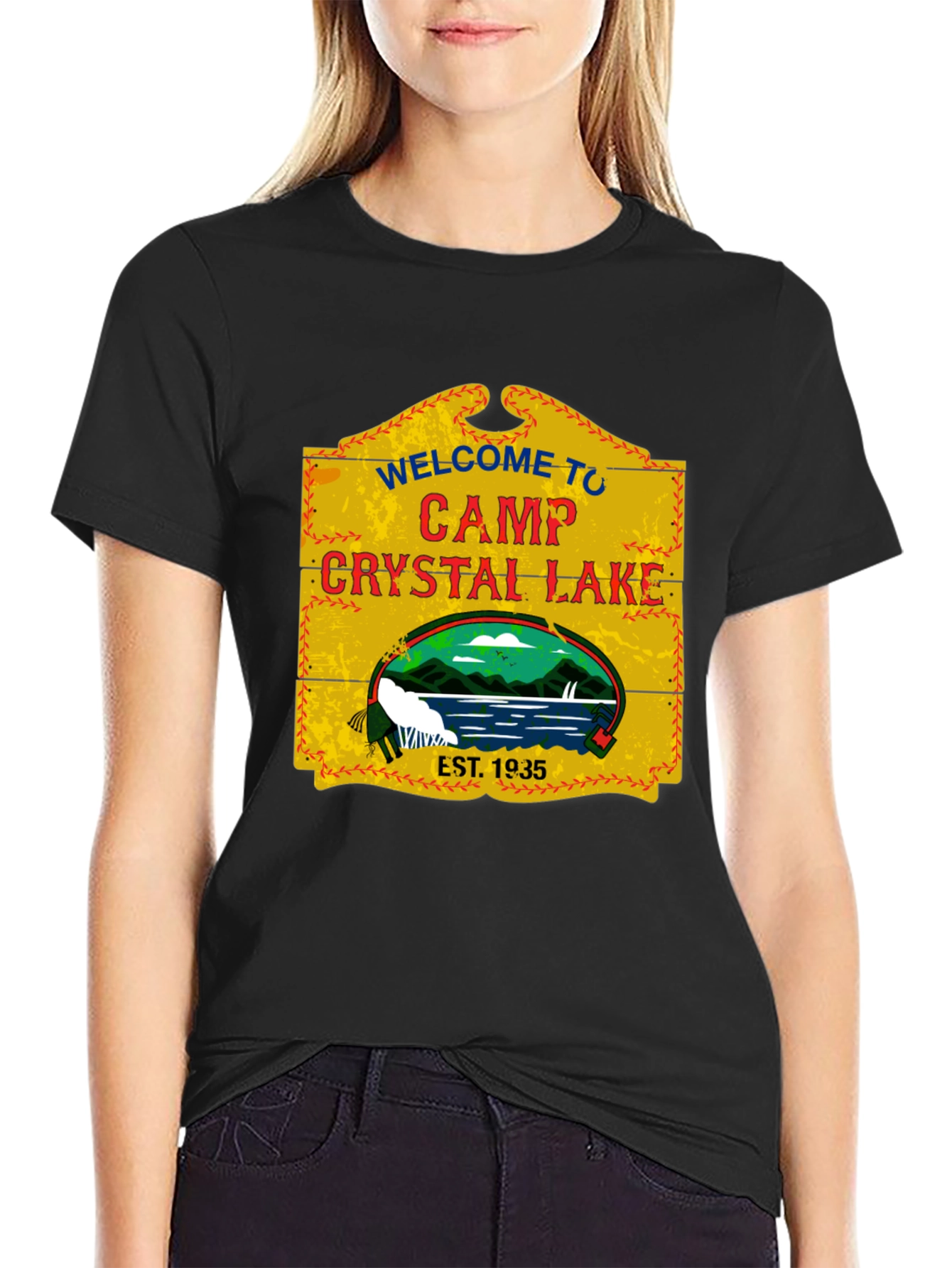 Camp Crystal Lake T-Shirt - Friday the 13th Inspired