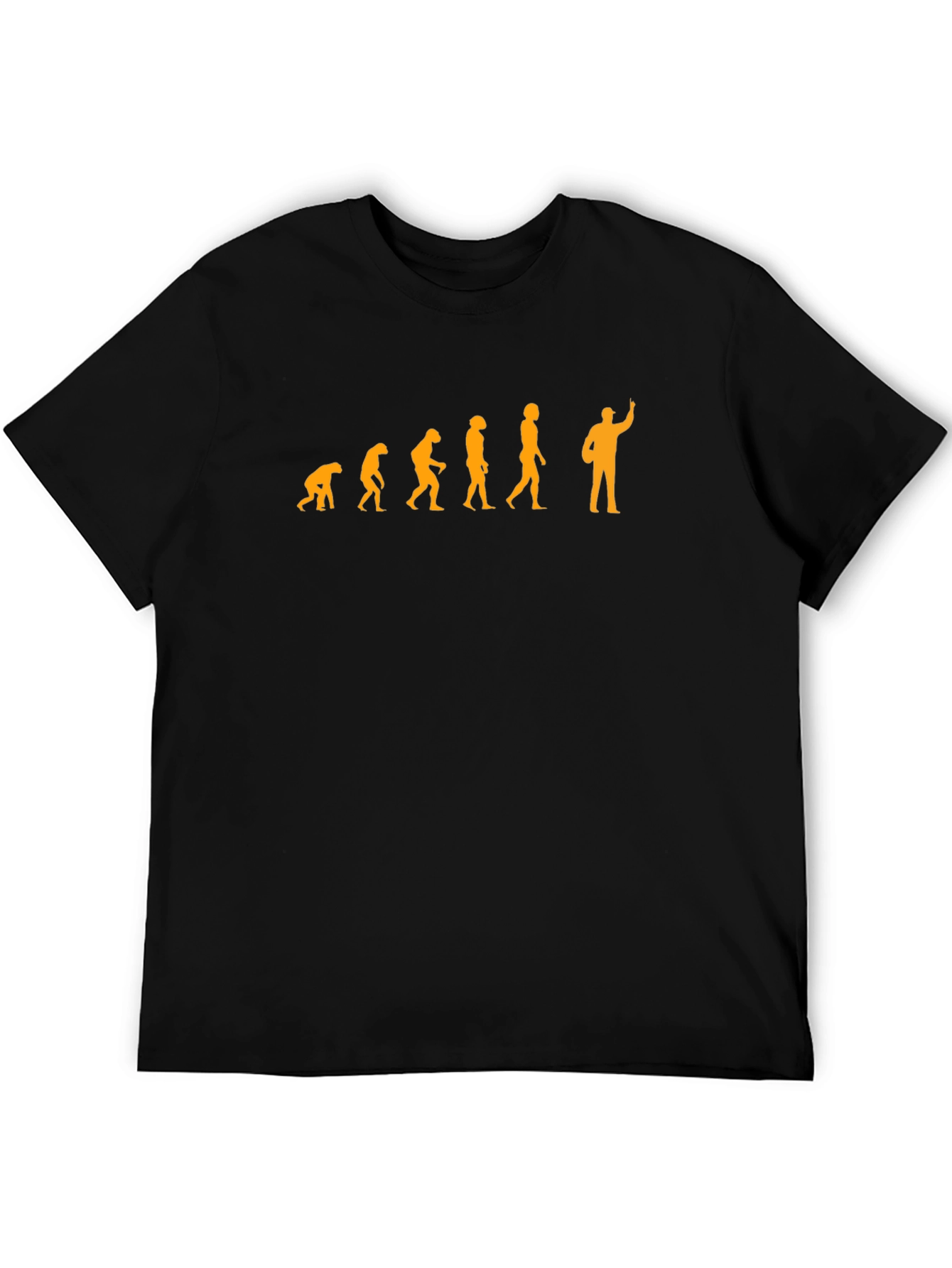 Evolution of Man T-Shirt - Black