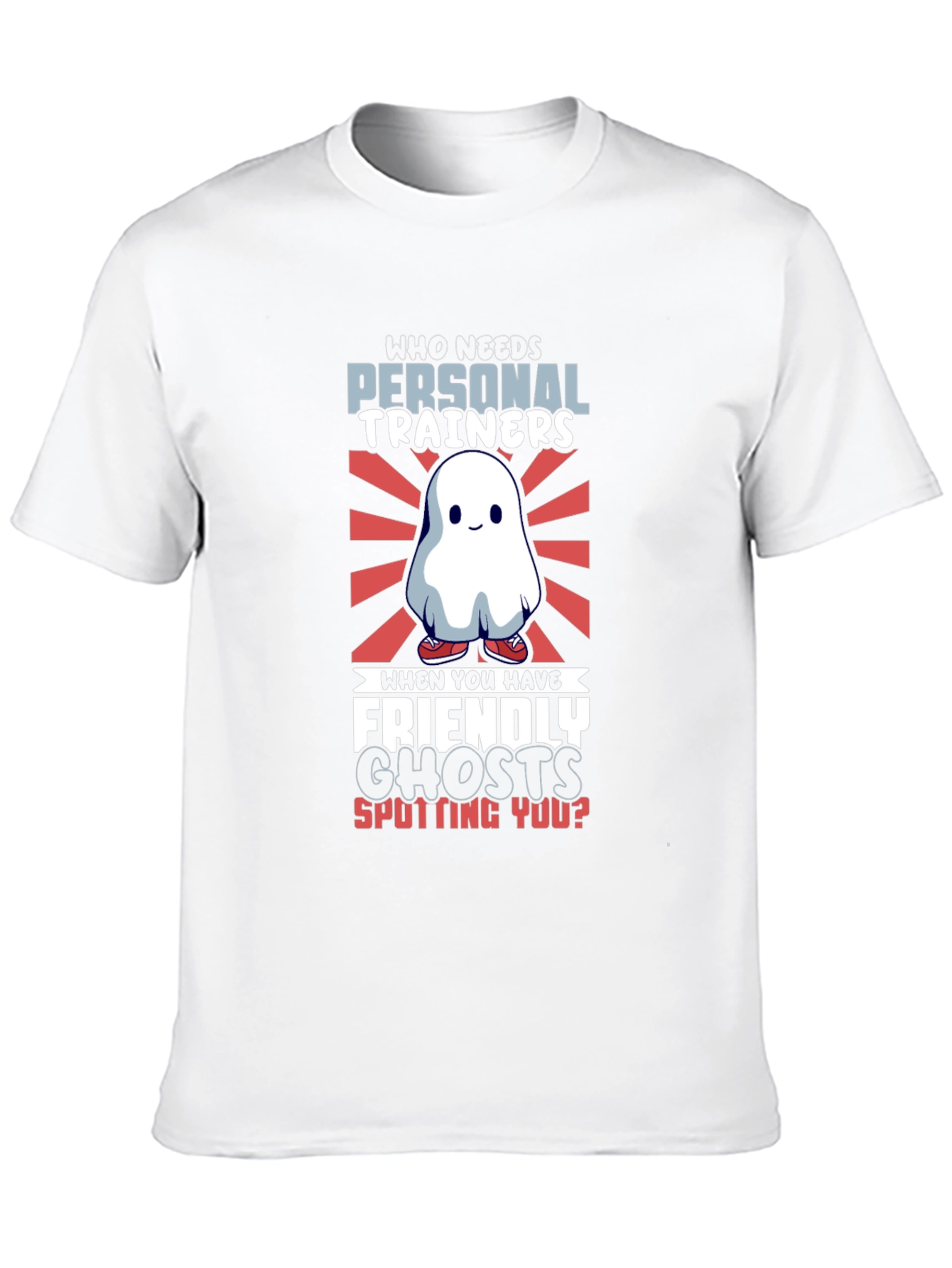 Funny Ghost Gym T-Shirt - Personal Trainers