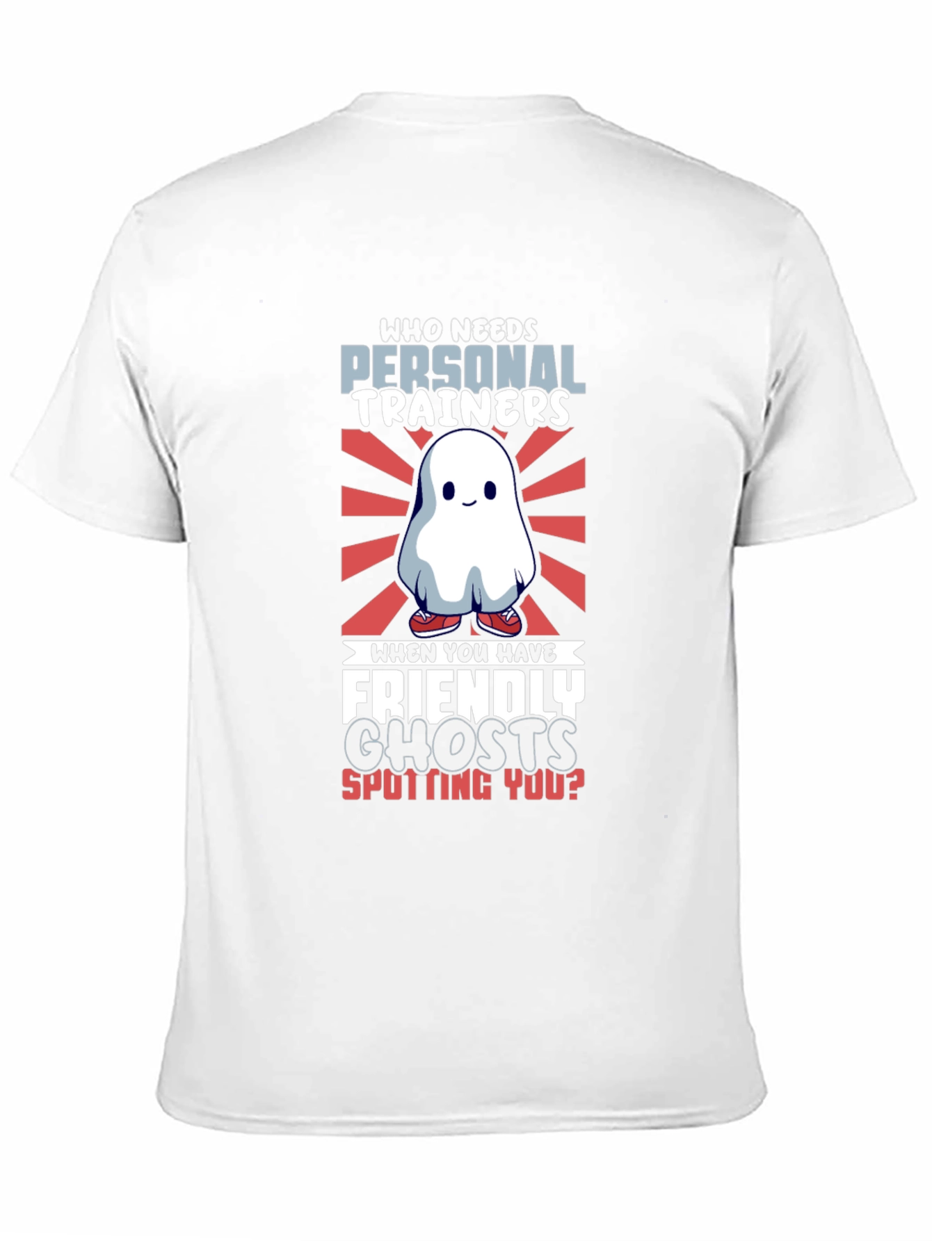 Funny Ghost Gym T-Shirt - Personal Trainers
