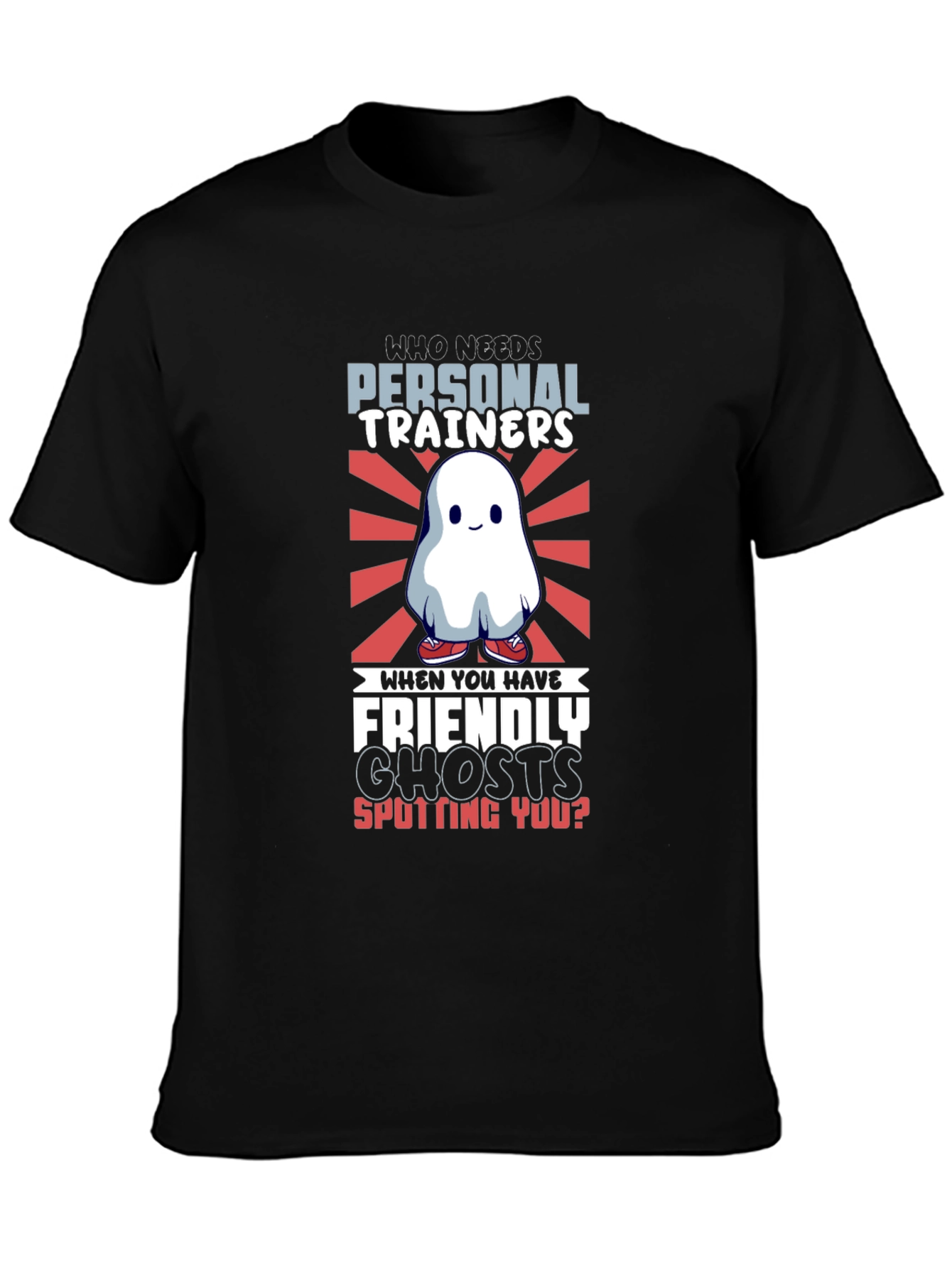 Funny Ghost Gym T-Shirt - Personal Trainers