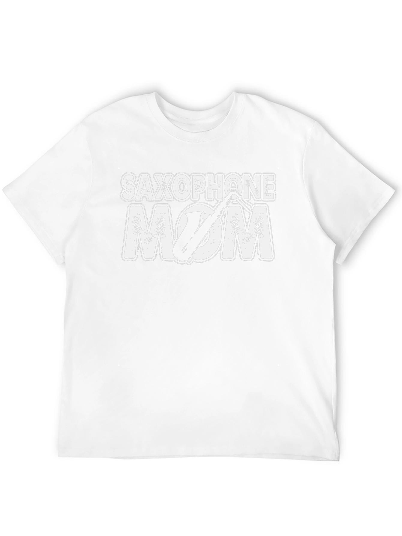 Saxophone Mom Black T-Shirt