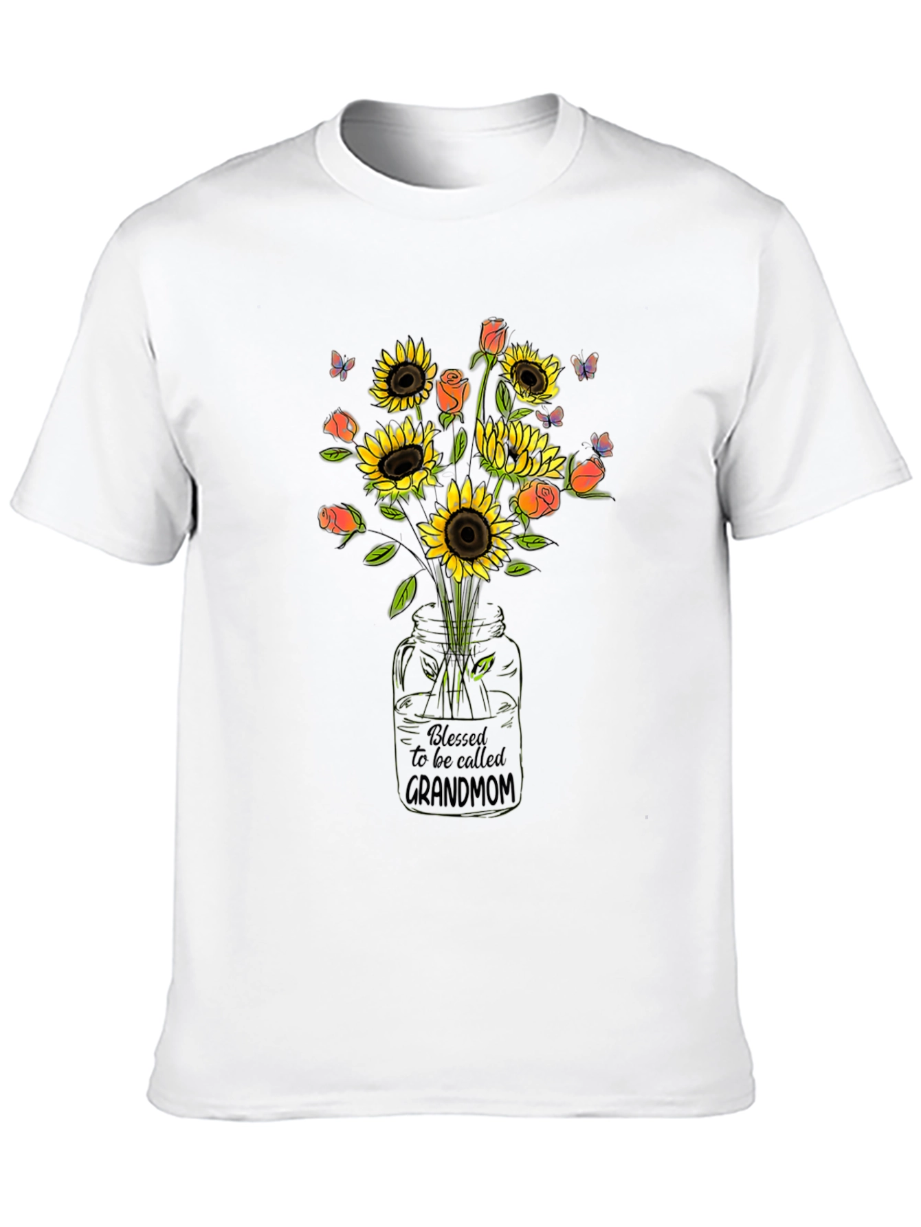 Blessed Grandmom Sunflower T-Shirt