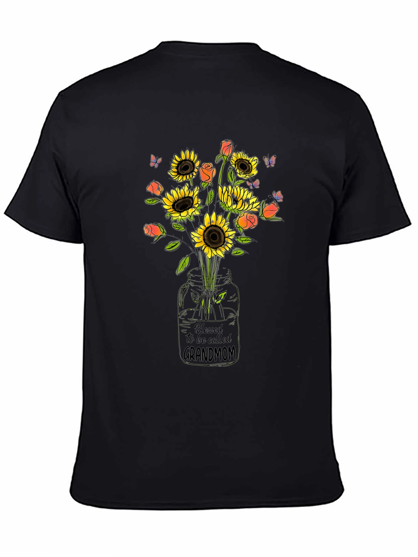 Blessed Grandmom Sunflower T-Shirt