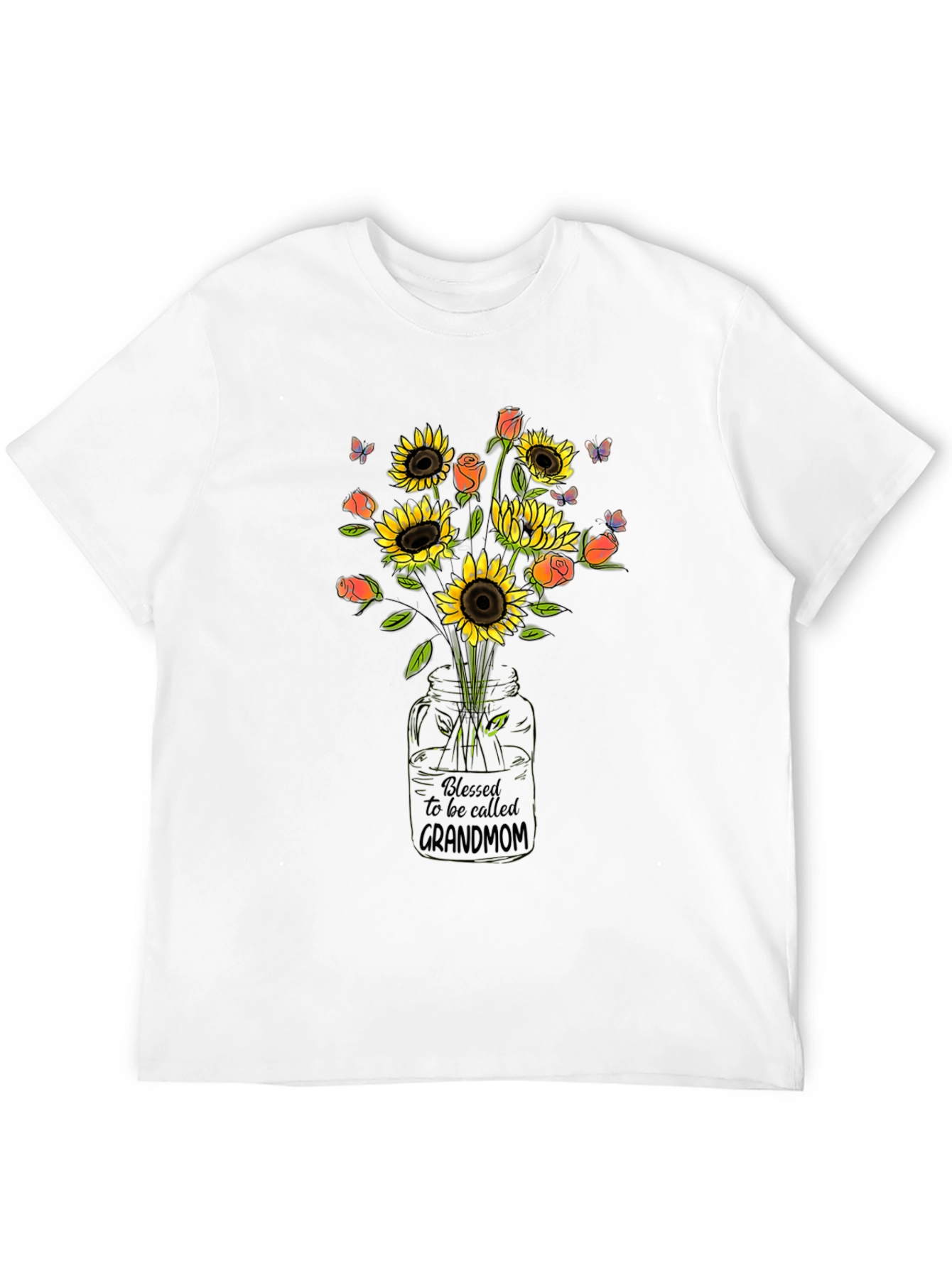 Blessed Grandmom Sunflower T-Shirt