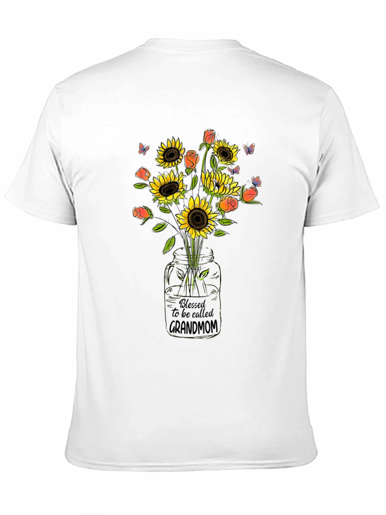 Blessed Grandmom Sunflower T-Shirt