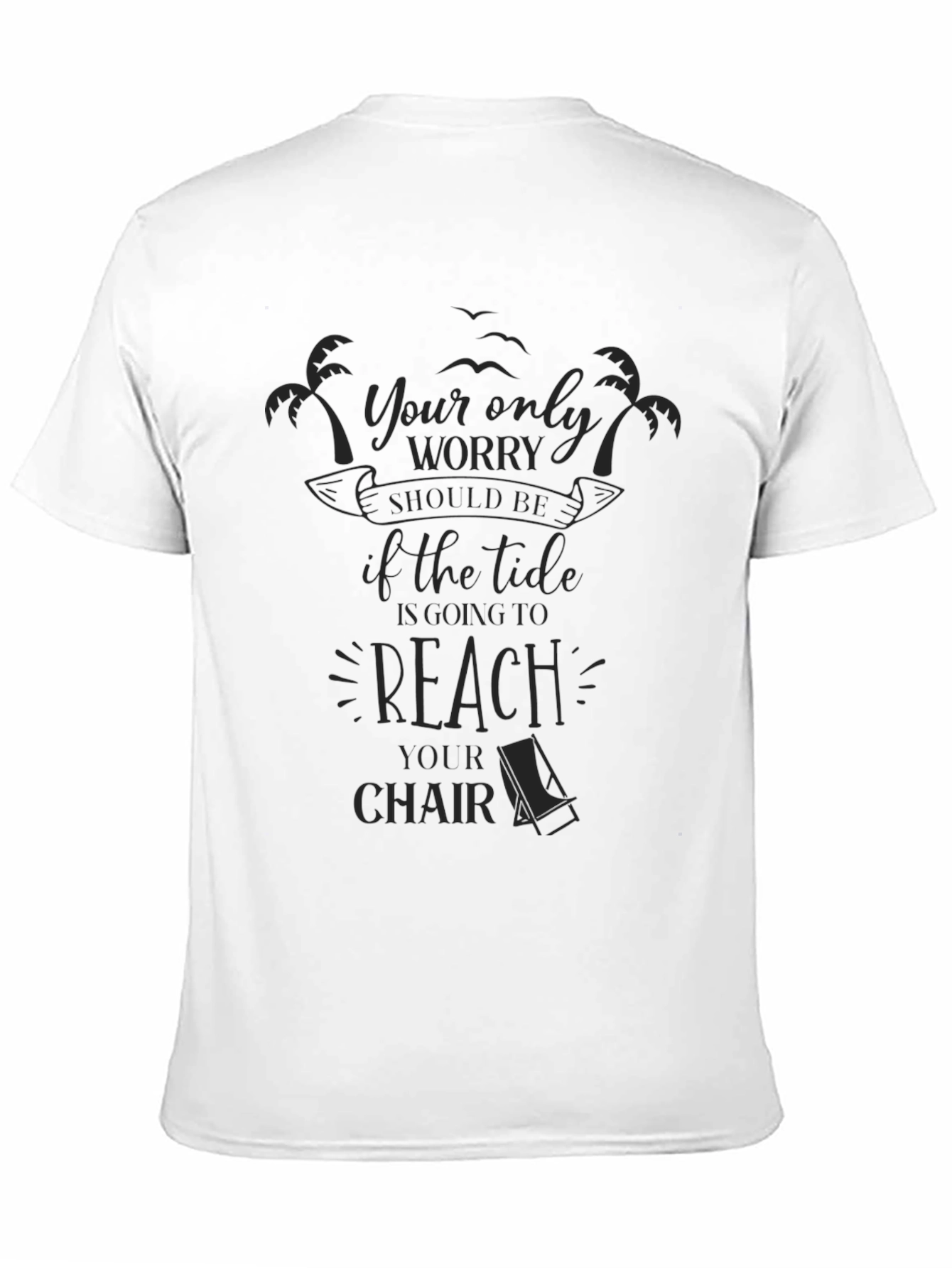 Relaxed Beach Tide Worry T-Shirt