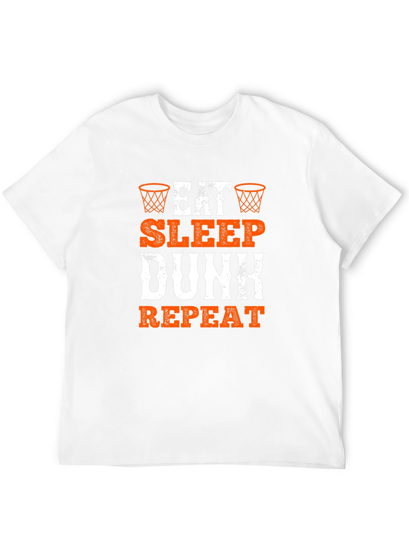 Eat Sleep Dunk Repeat T-Shirt - Basketball Player Tee